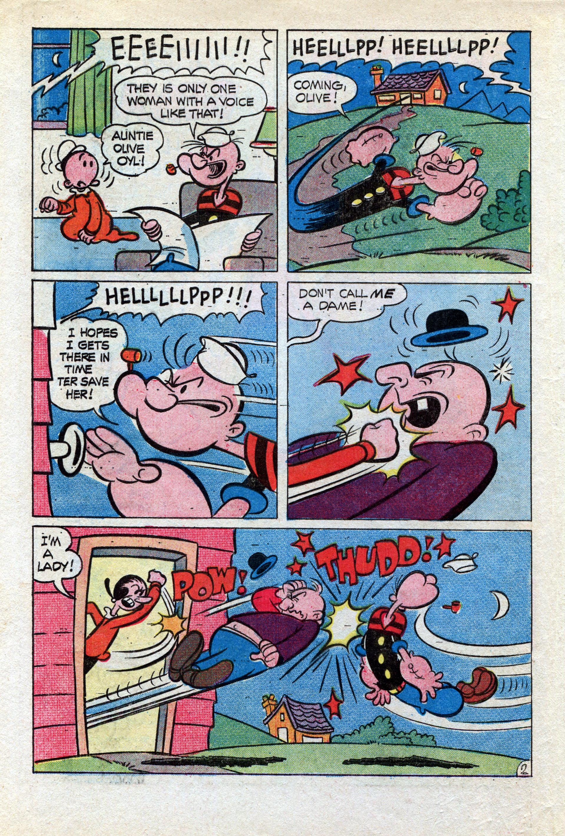 Read online Popeye (1948) comic -  Issue #115 - 4