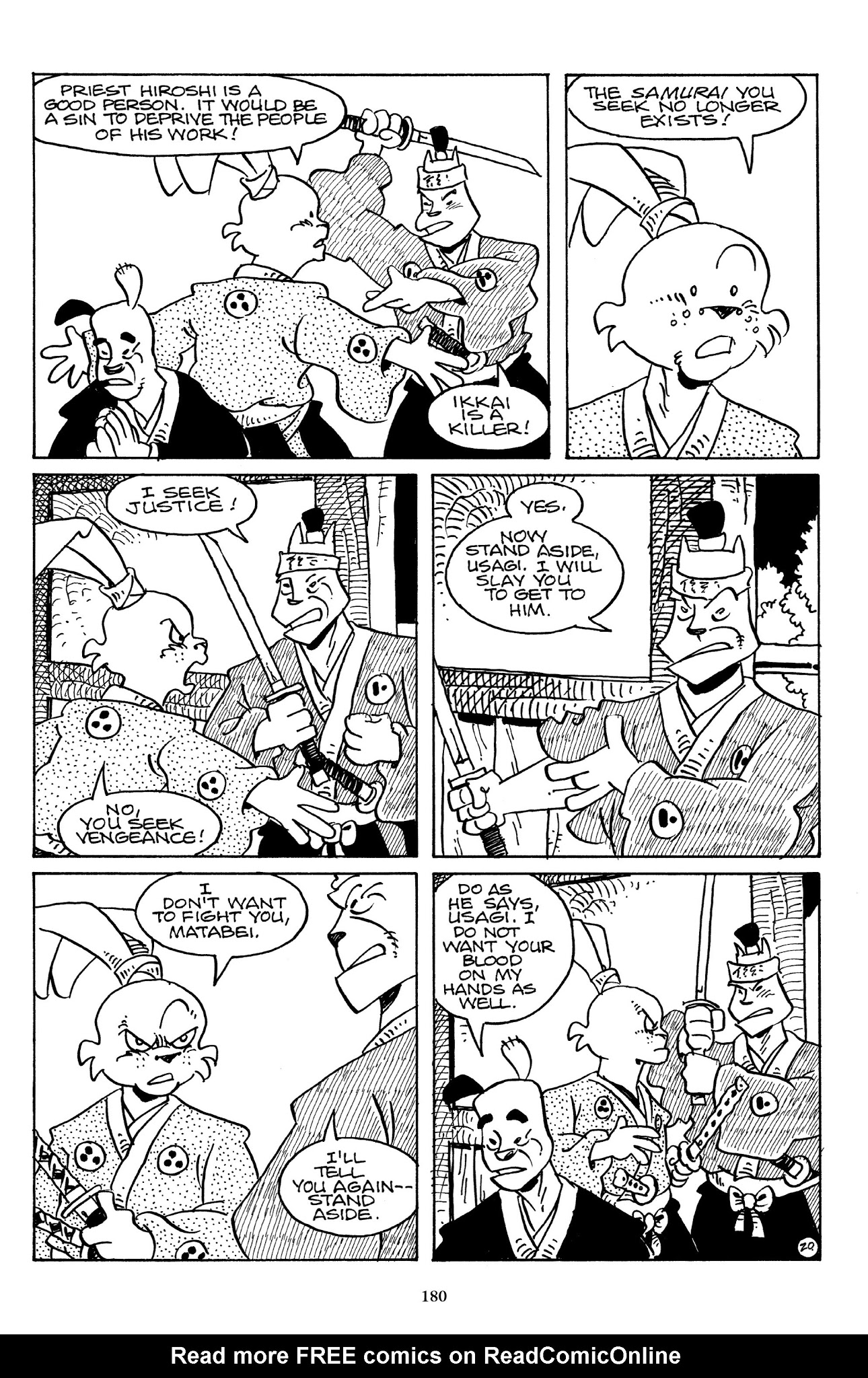 Read online The Usagi Yojimbo Saga comic -  Issue # TPB 5 - 177