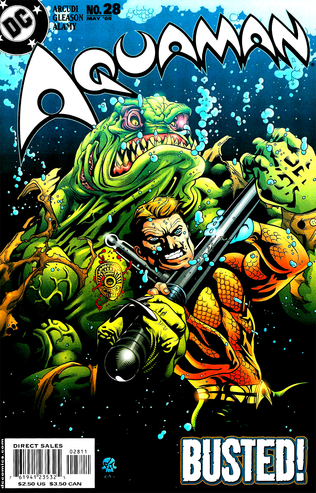 Read online Aquaman (2003) comic -  Issue #28 - 1