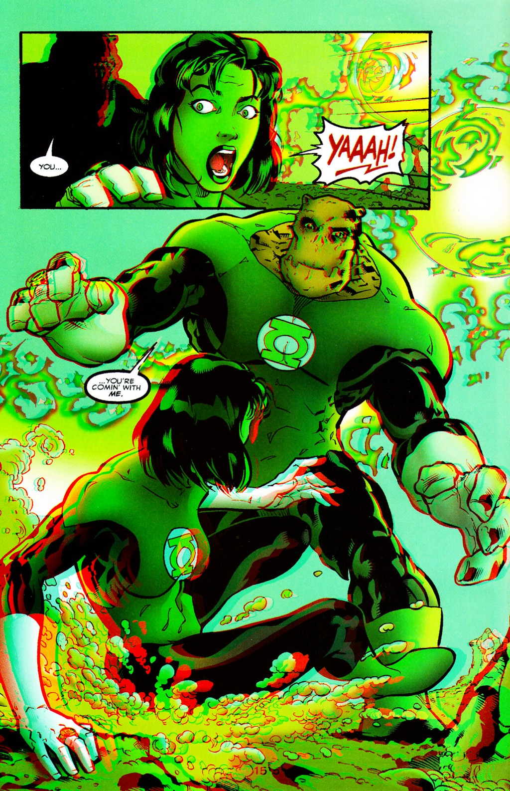 Read online Green Lantern 3-D comic -  Issue # Full - 15