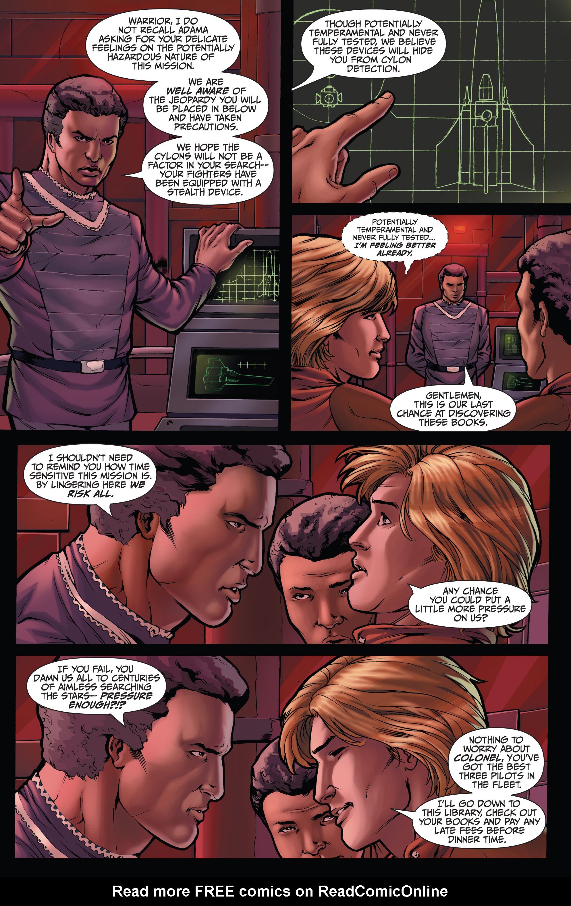 Read online Classic Battlestar Galactica (2006) comic -  Issue #1 - 5