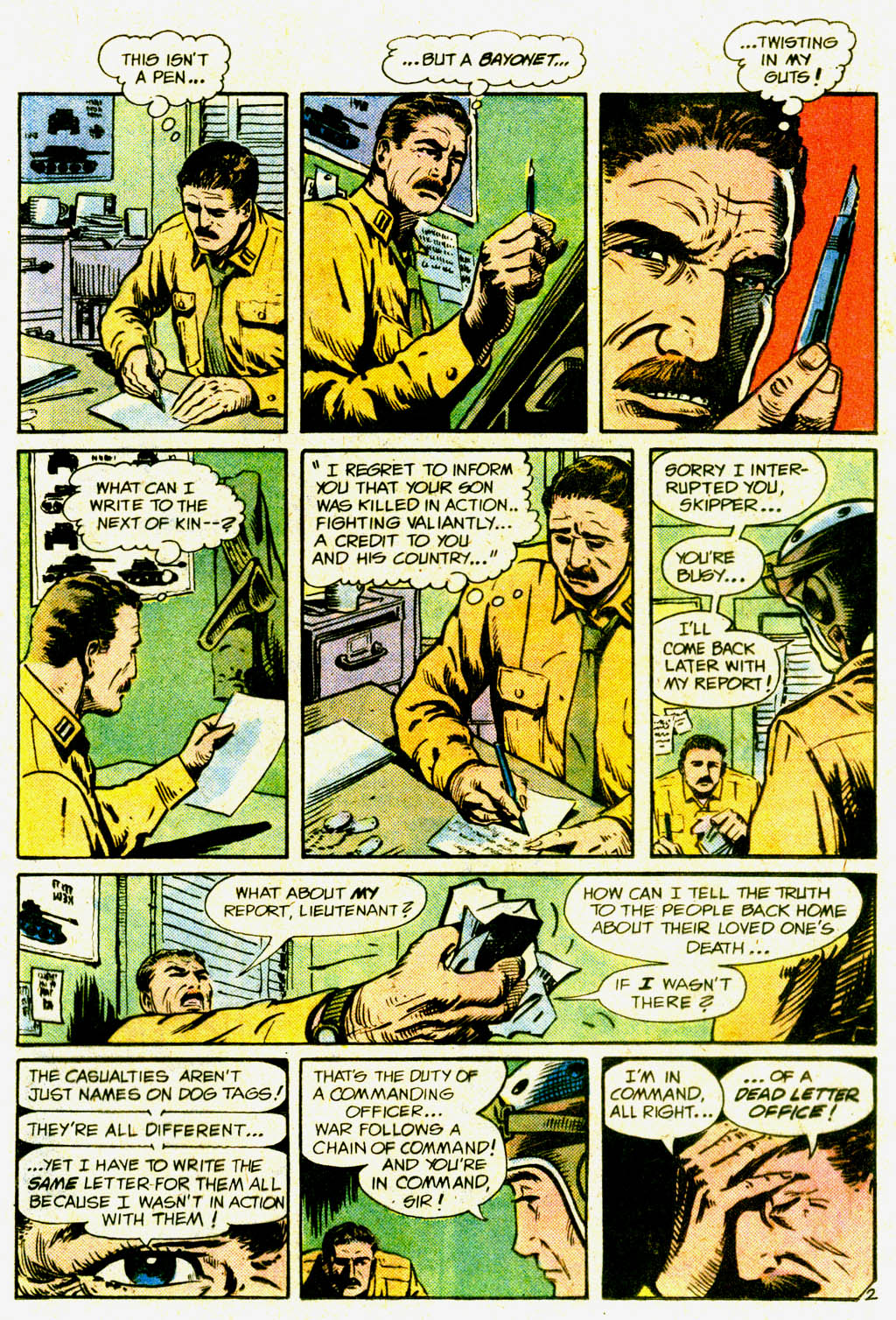 Read online G.I. Combat (1952) comic -  Issue #255 - 40