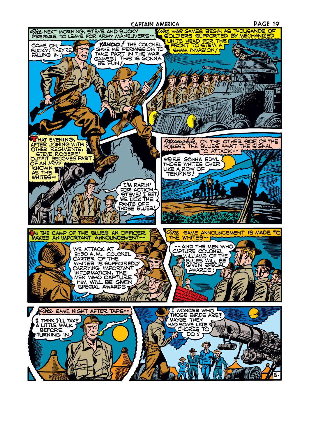 Read online Captain America Comics comic -  Issue #8 - 22