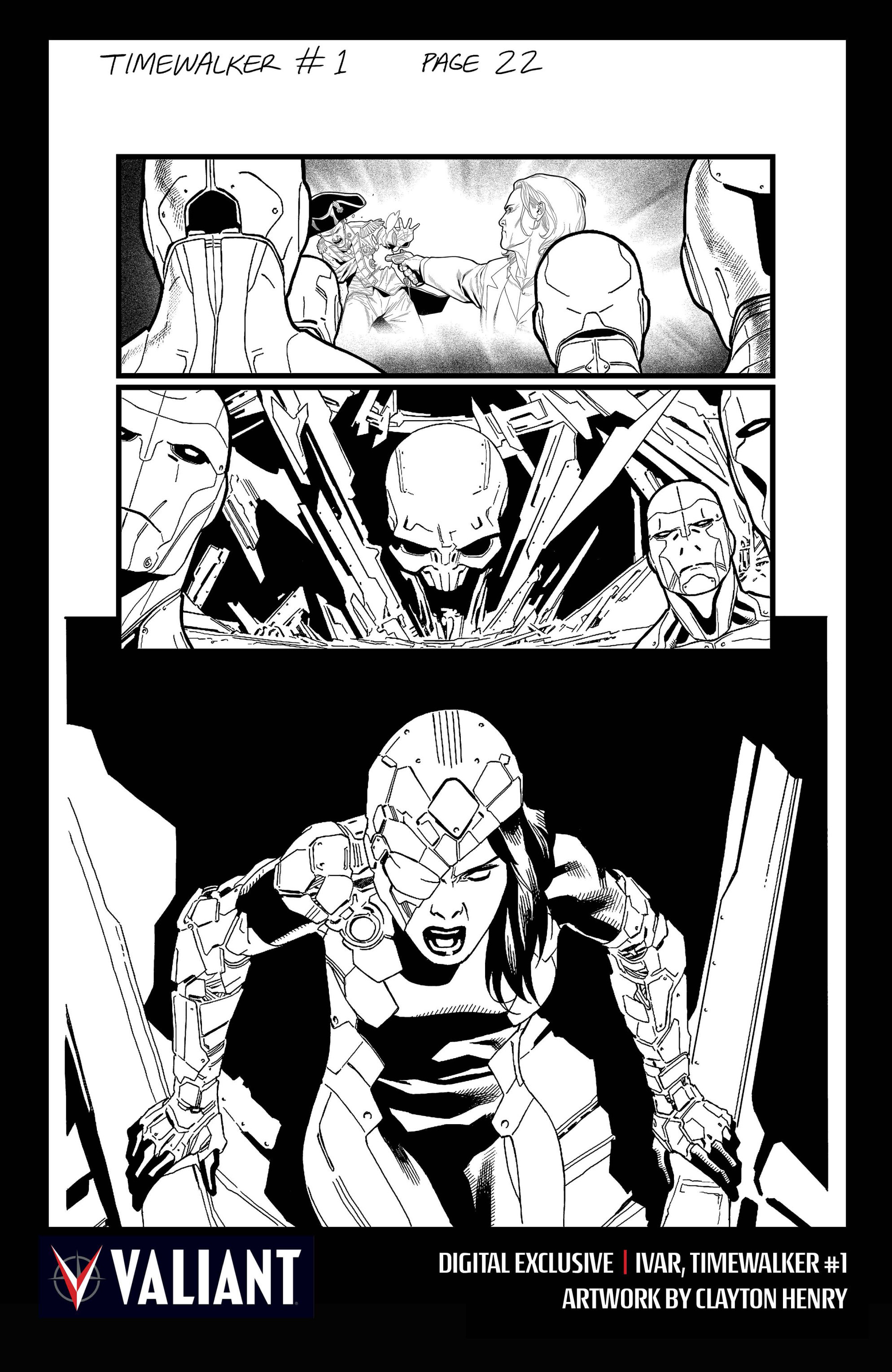 Read online Ivar, Timewalker comic -  Issue #1 - 34