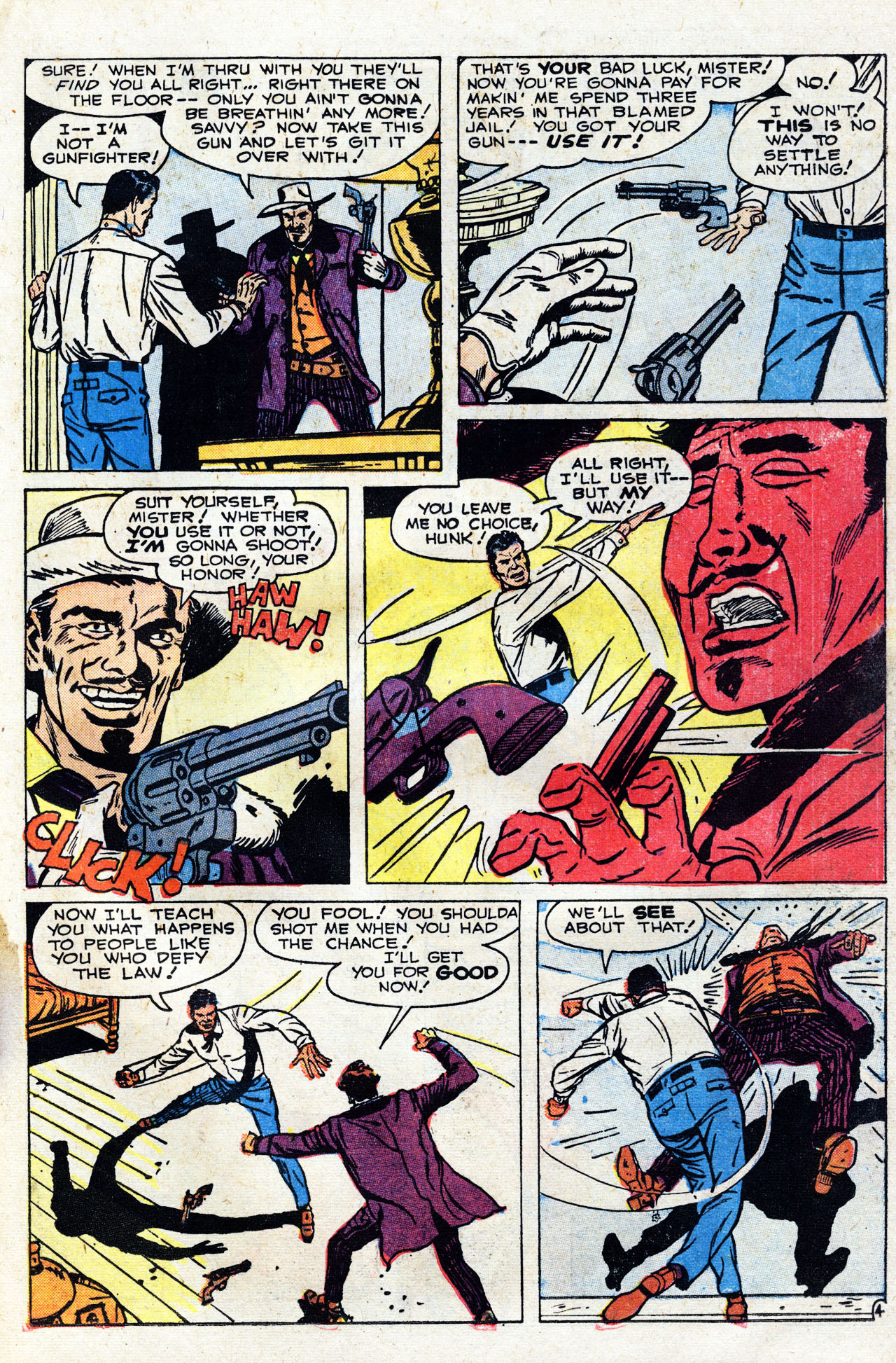Read online Gunsmoke Western comic -  Issue #60 - 23