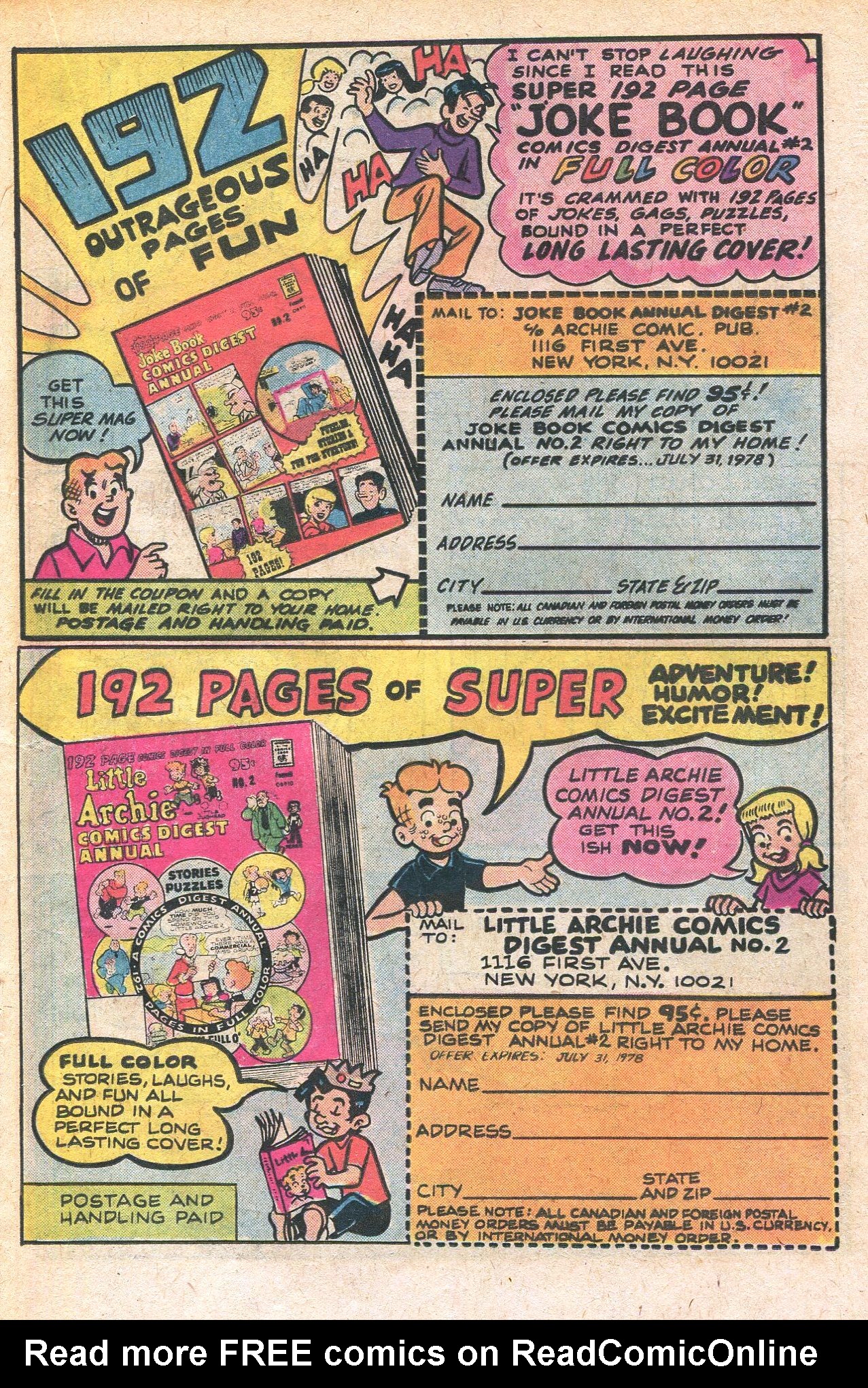 Read online Archie's Joke Book Magazine comic -  Issue #243 - 19