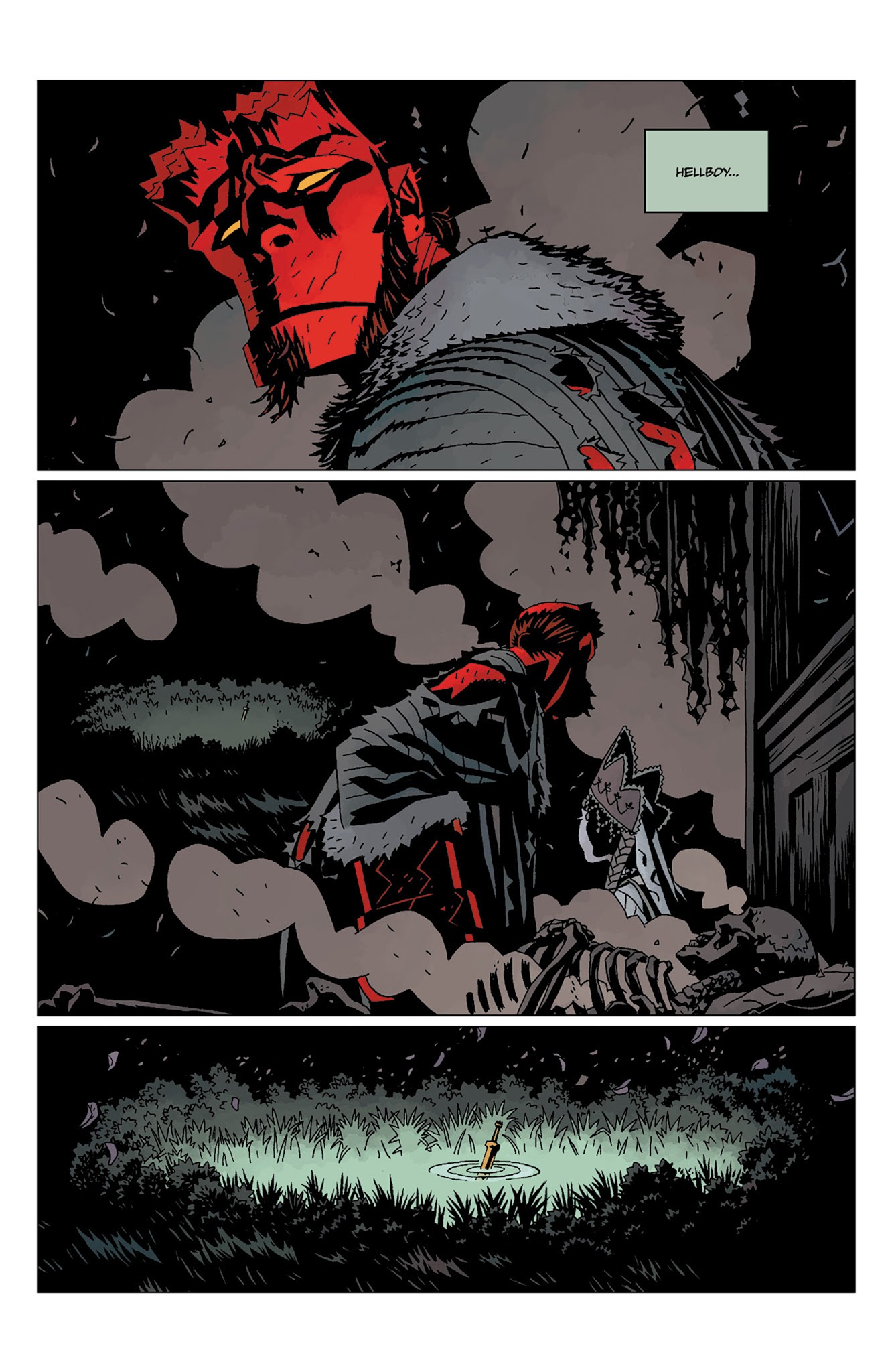 Read online Hellboy: The Wild Hunt comic -  Issue # TPB - 162