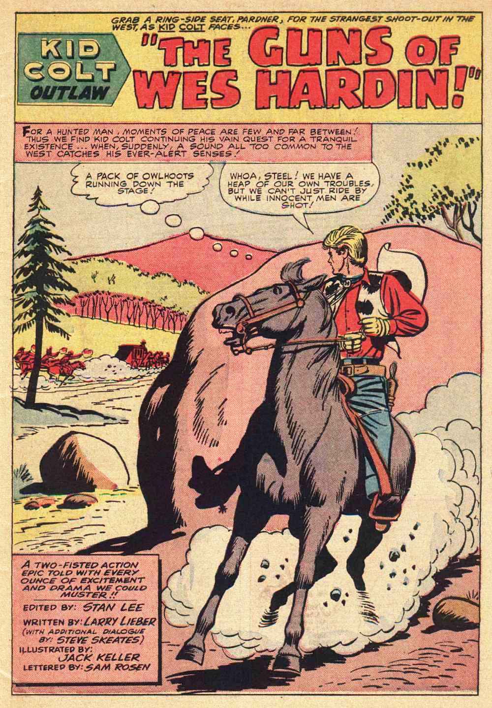 Read online Kid Colt Outlaw comic -  Issue #126 - 3