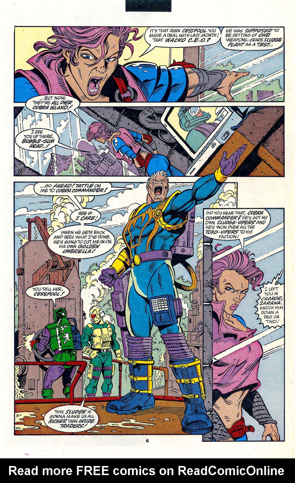 Read online G.I. Joe: A Real American Hero comic -  Issue #123 - 6