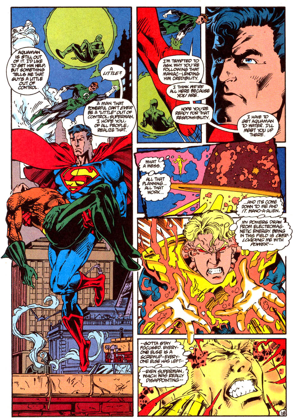 Read online Justice League America comic -  Issue #92 - 19