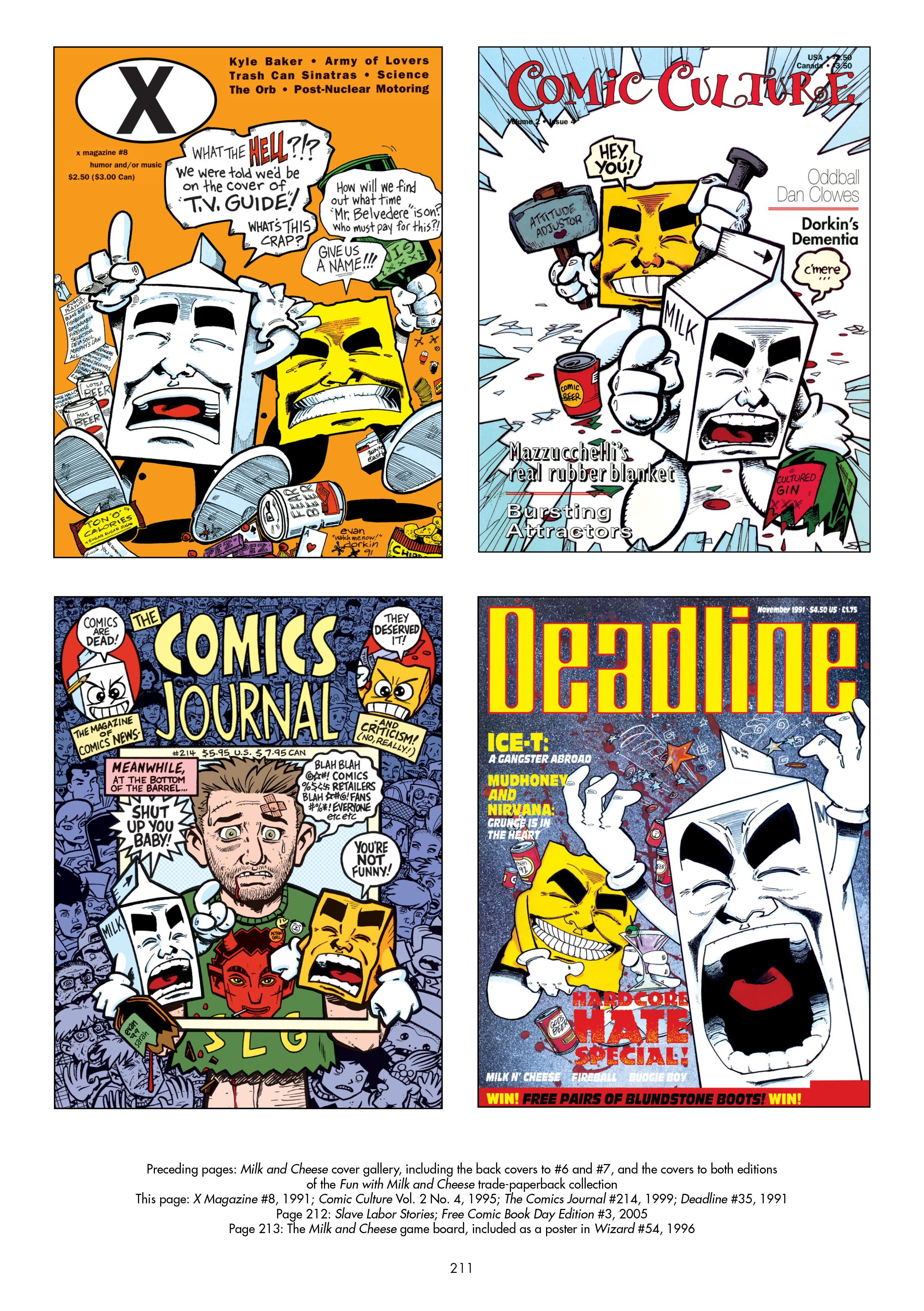 Read online Milk And Cheese: Dairy Products Gone Bad! comic -  Issue # Full - 211
