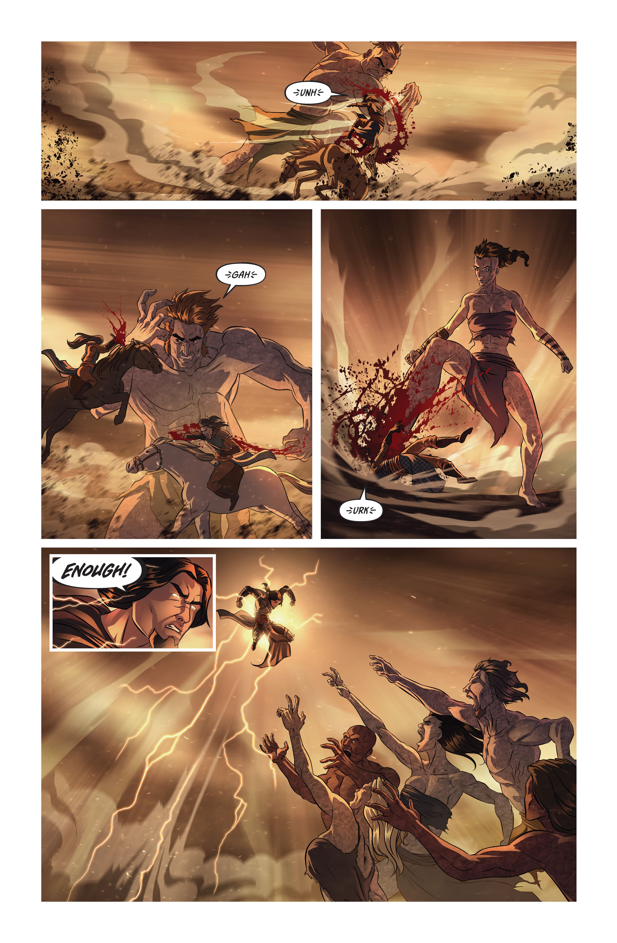 Read online Knights of the Golden Sun comic -  Issue #13 - 23