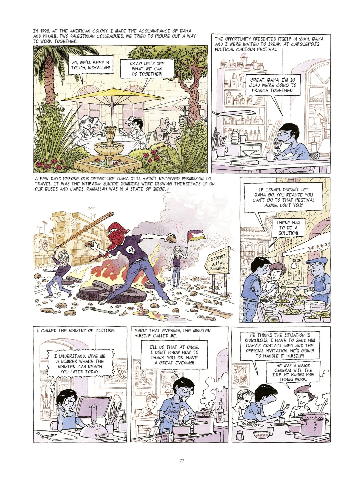 Read online Falafel With Hot Sauce comic -  Issue # TPB - 79