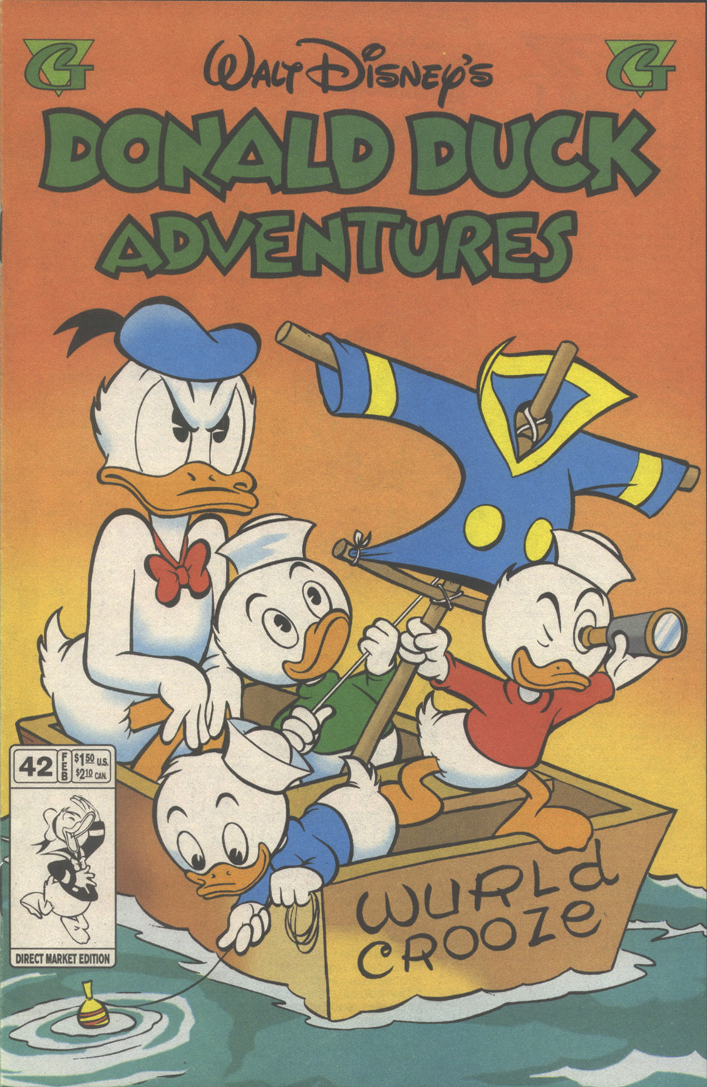 Read online Walt Disney's Donald Duck Adventures (1987) comic -  Issue #42 - 1