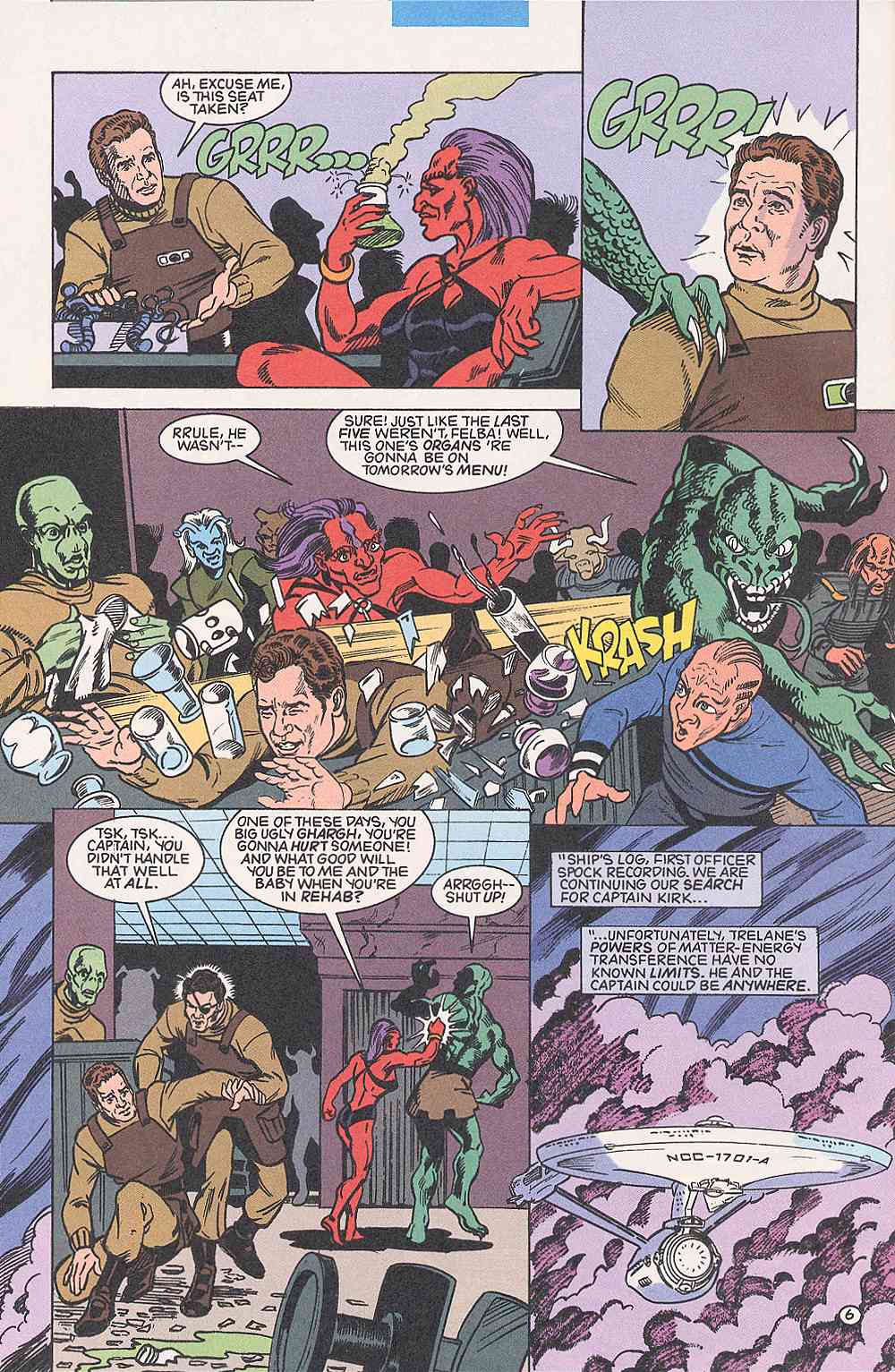 Read online Star Trek (1989) comic -  Issue #45 - 8