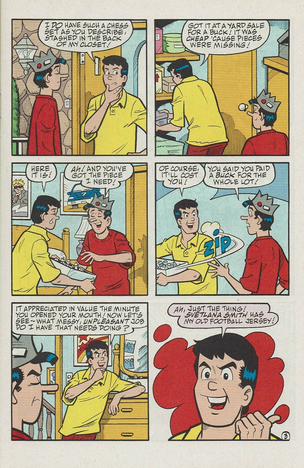 Read online Archie's Pal Jughead Comics comic -  Issue #184 - 5