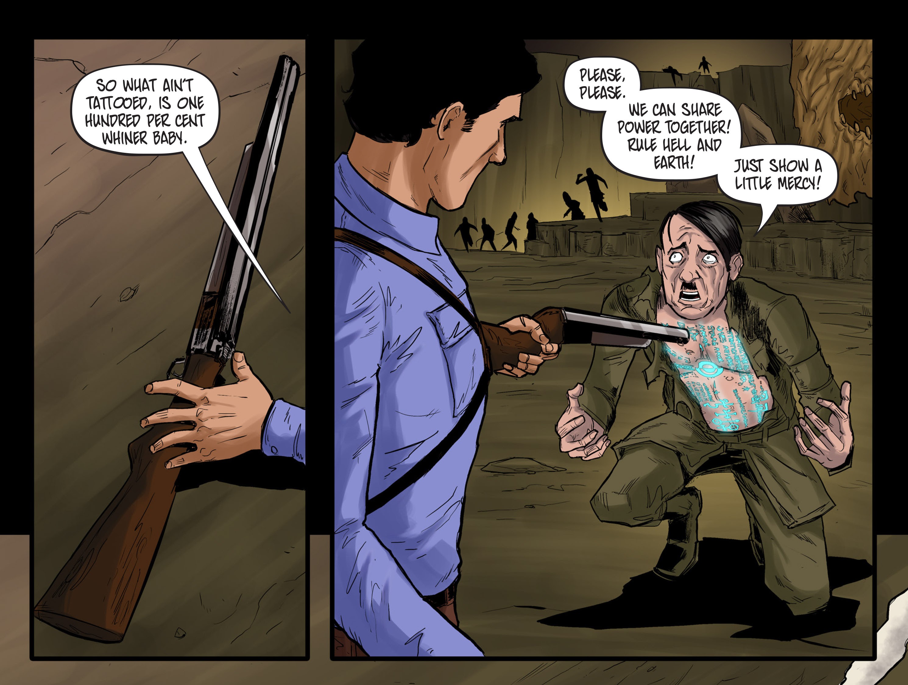 Read online Evil Dead 2: Revenge of Hitler comic -  Issue #2 - 18