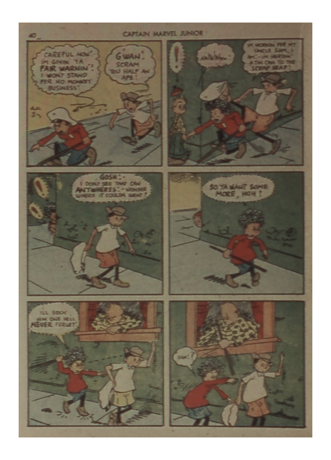 Read online Captain Marvel, Jr. comic -  Issue #4 - 41