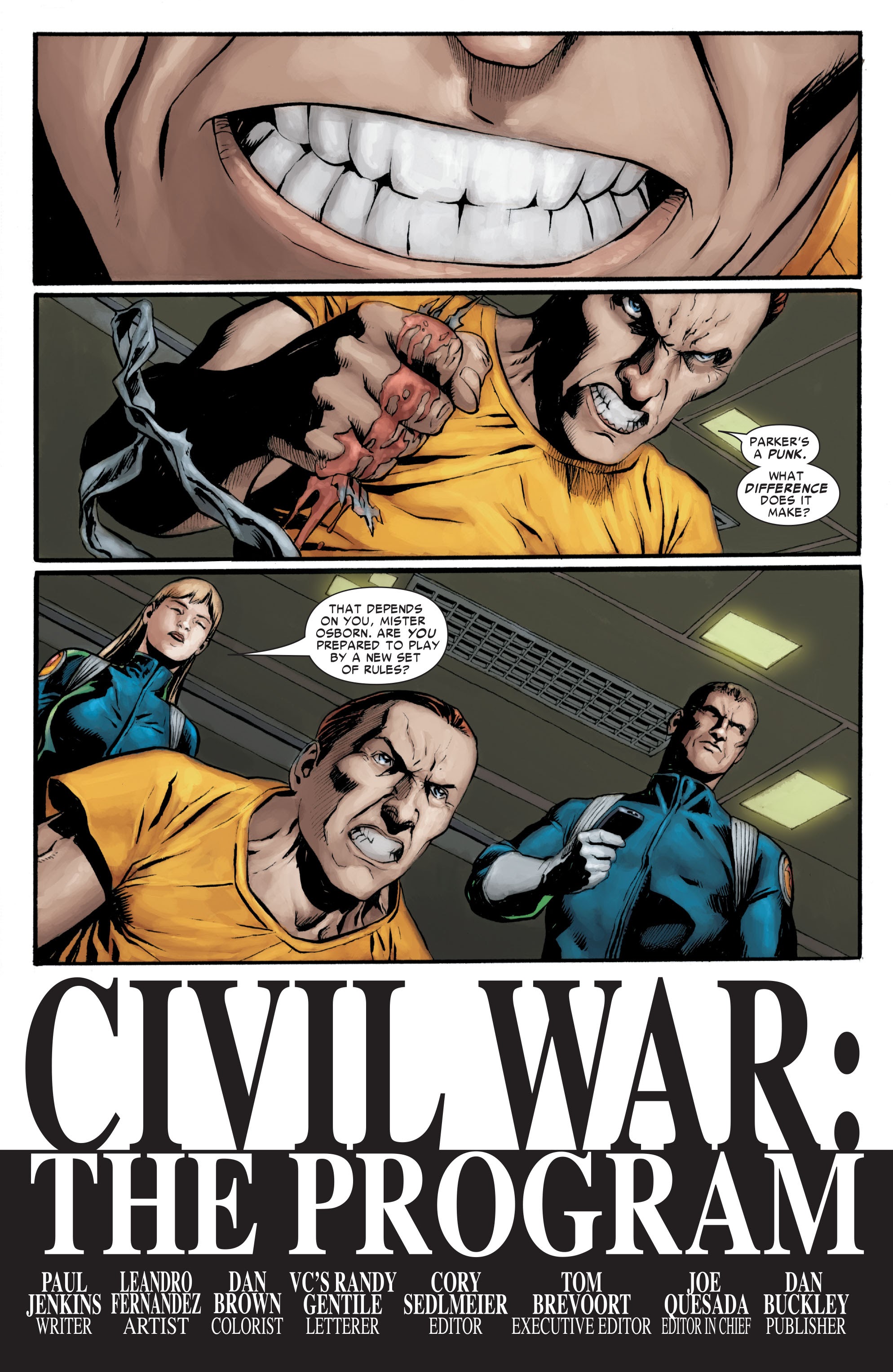 Read online Civil War: Front Line comic -  Issue #2 - 29