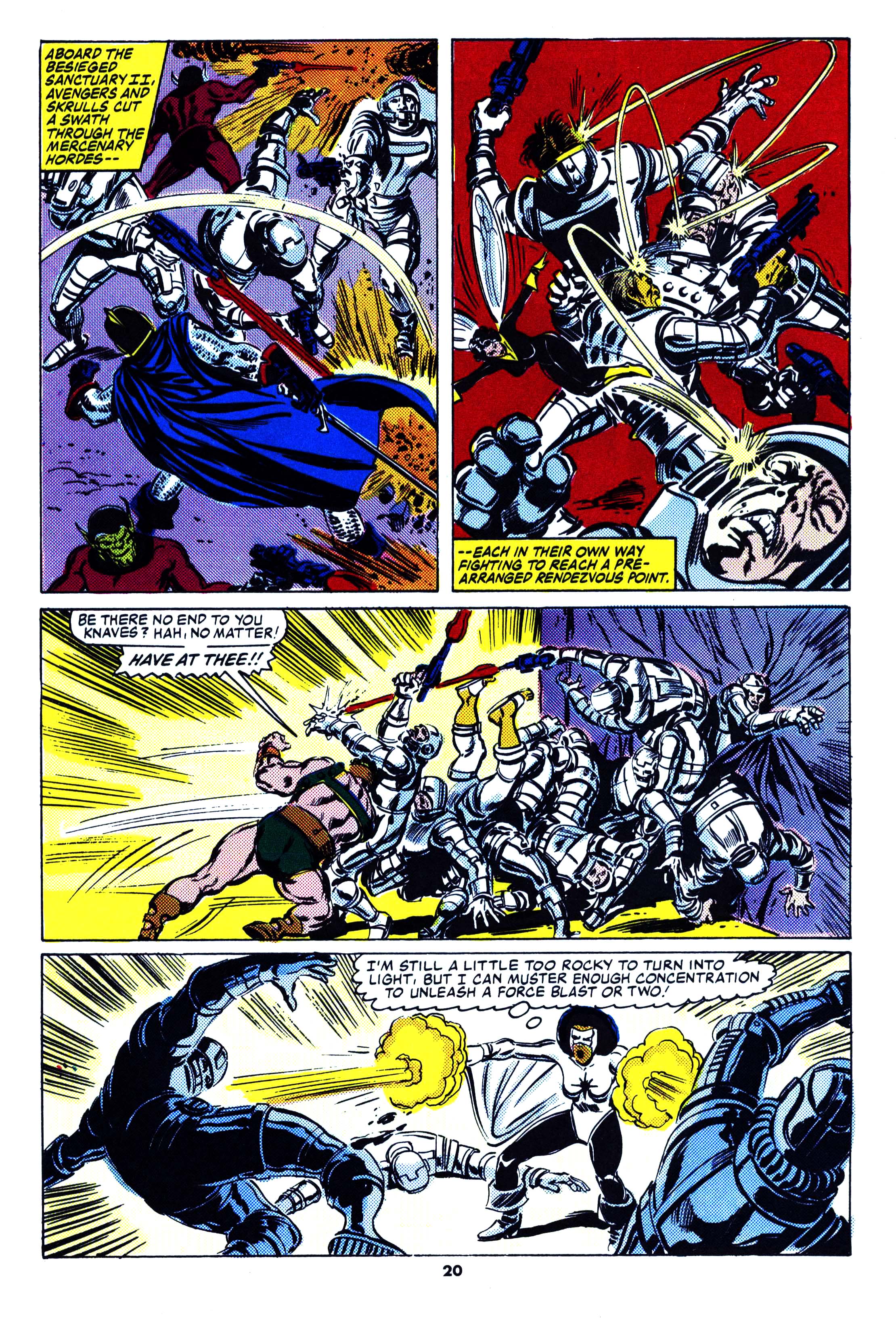 Read online Secret Wars (1985) comic -  Issue #50 - 20