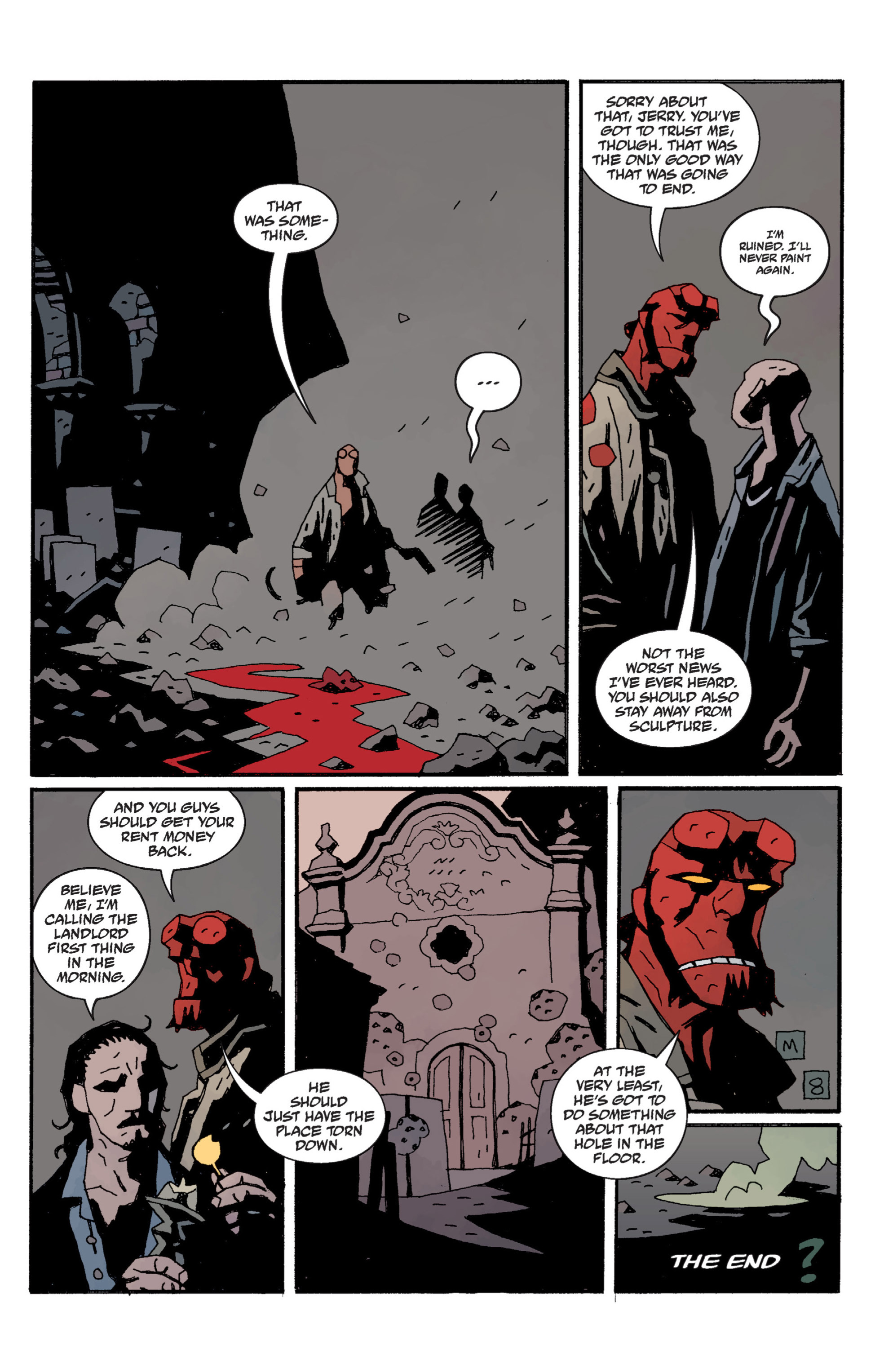 Read online Hellboy comic -  Issue #10 - 133