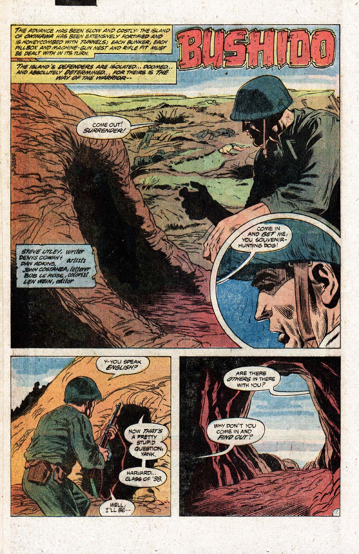 Read online Unknown Soldier (1977) comic -  Issue #256 - 24
