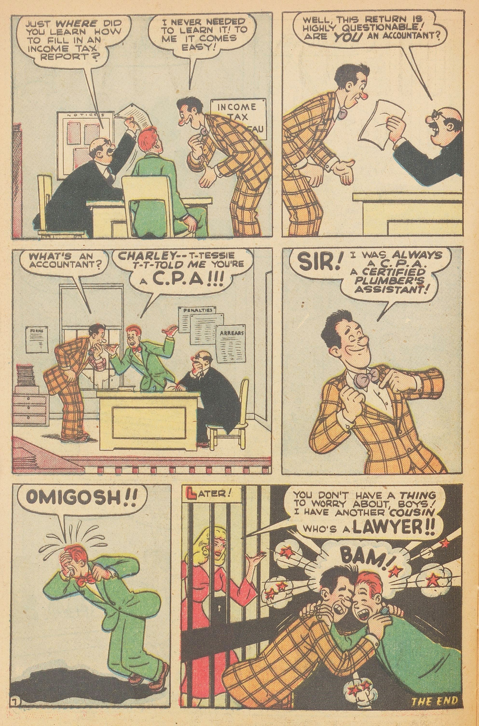 Read online Hedy Of Hollywood Comics comic -  Issue #36 - 43