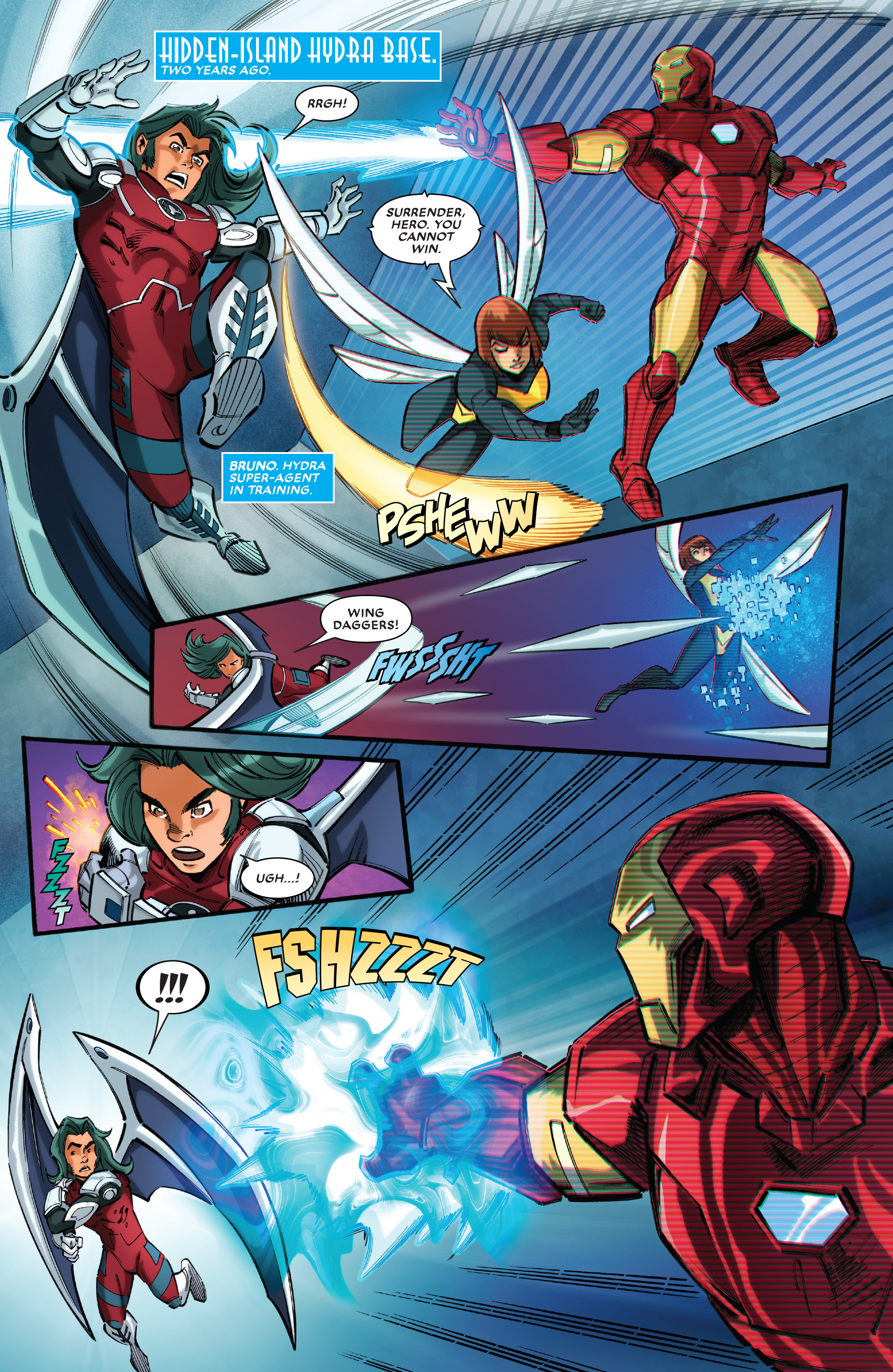 Read online Future Fight Firsts: Luna Snow comic -  Issue #Future Fight Firsts Crescent and Io - 25