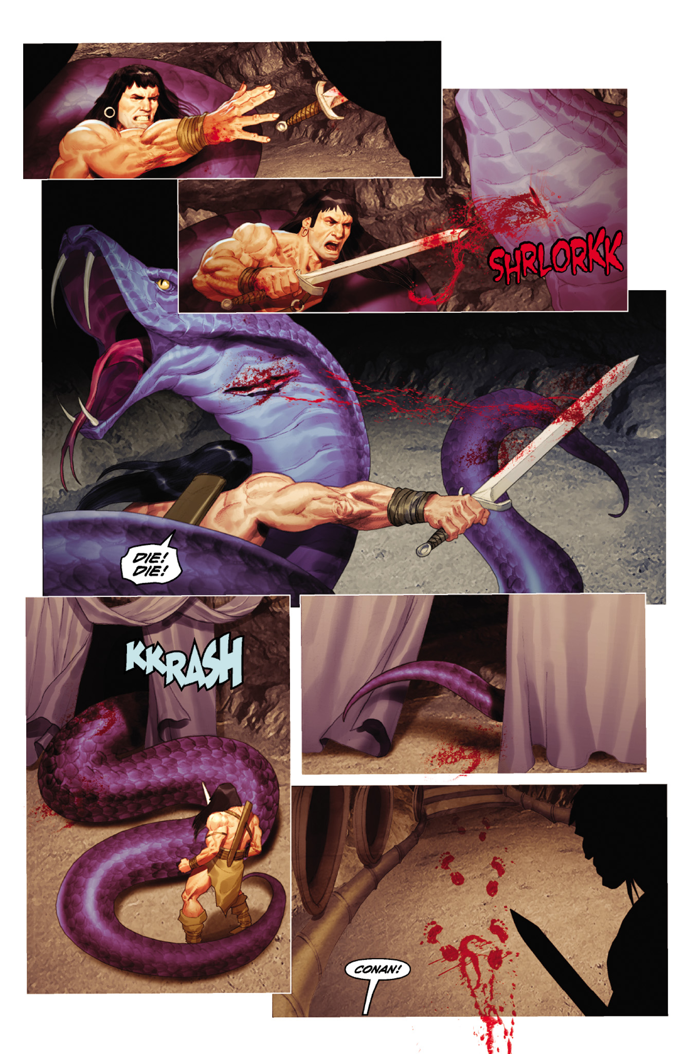 Read online Conan and the People of the Black Circle comic -  Issue #4 - 17