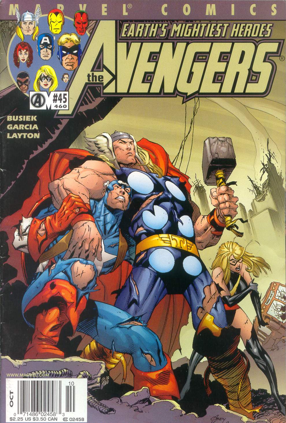 Read online The Avengers (1963) comic -  Issue #460 - 1
