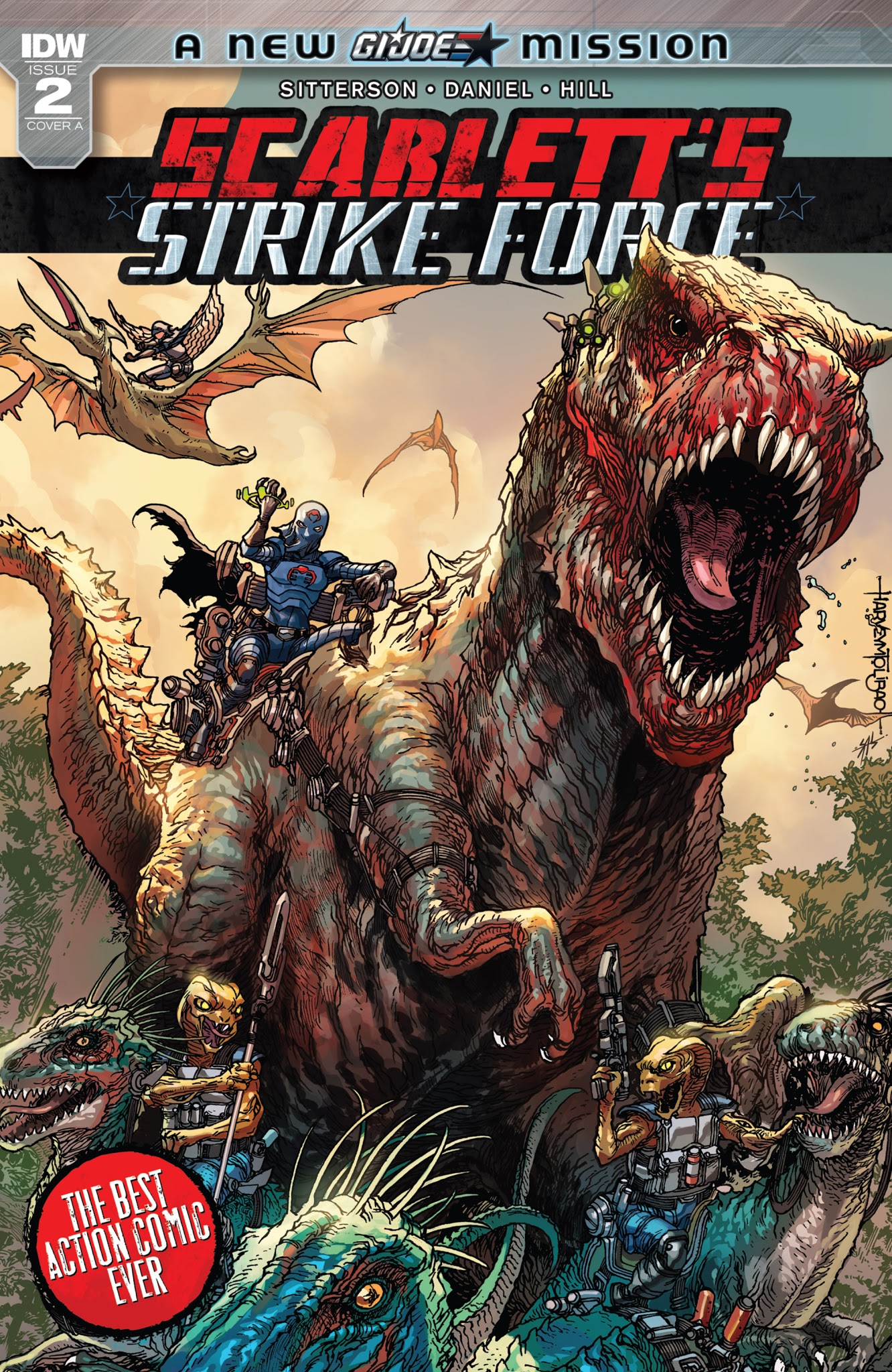 Read online Scarlett's Strike Force comic -  Issue #2 - 1