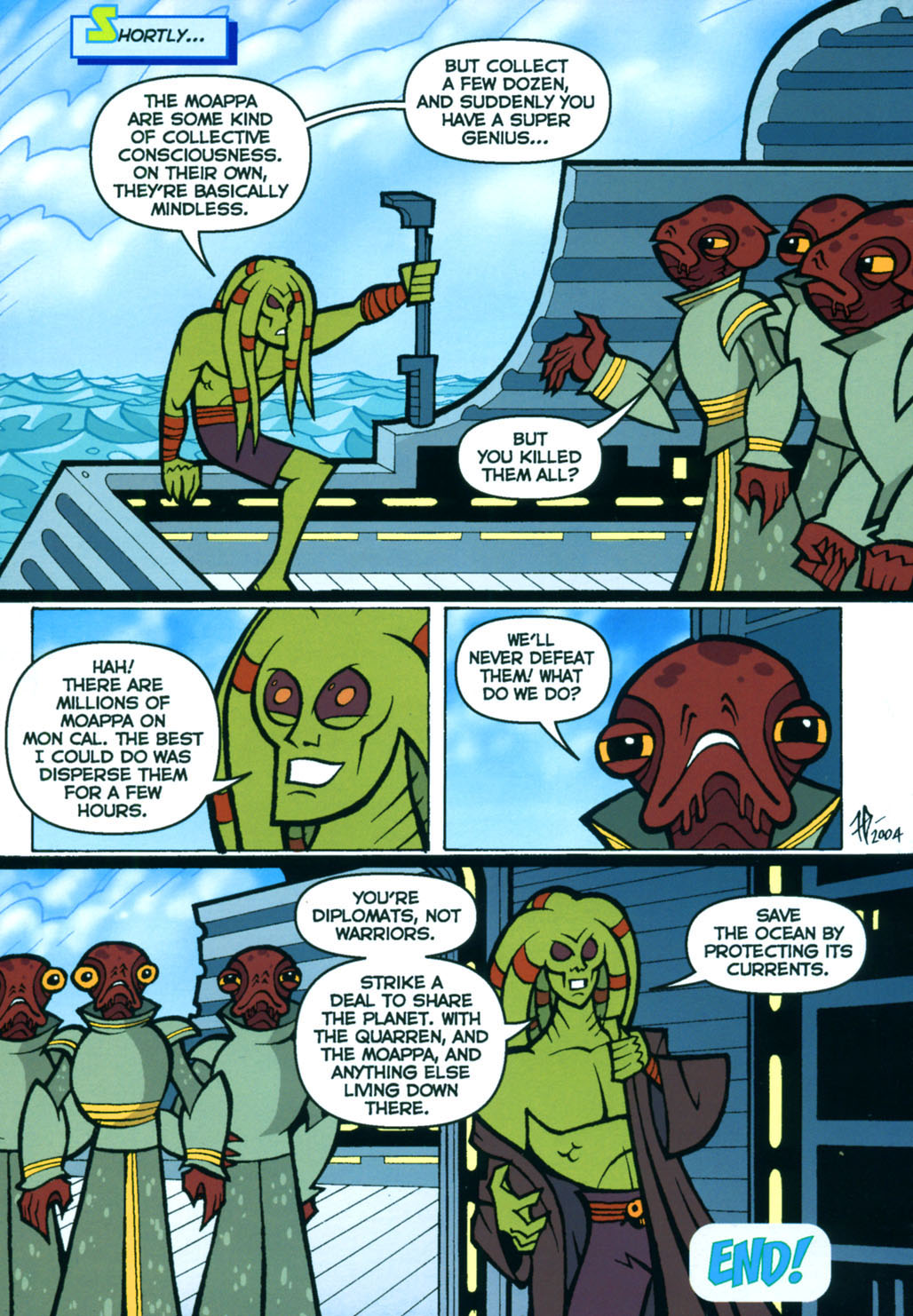 Read online Star Wars: Clone Wars Adventures comic -  Issue # TPB 1 - 88