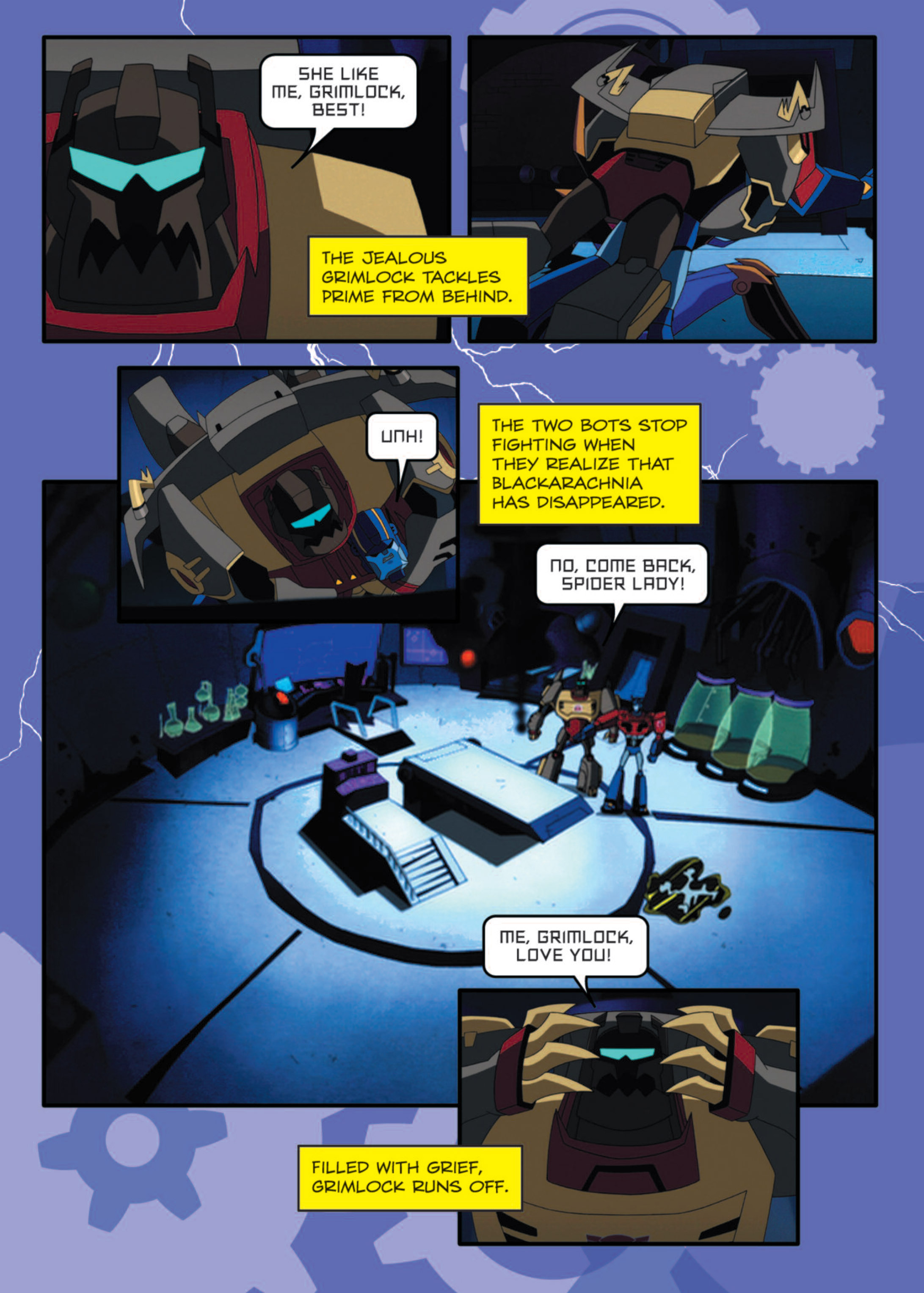 Read online Transformers Animated comic -  Issue #12 - 62