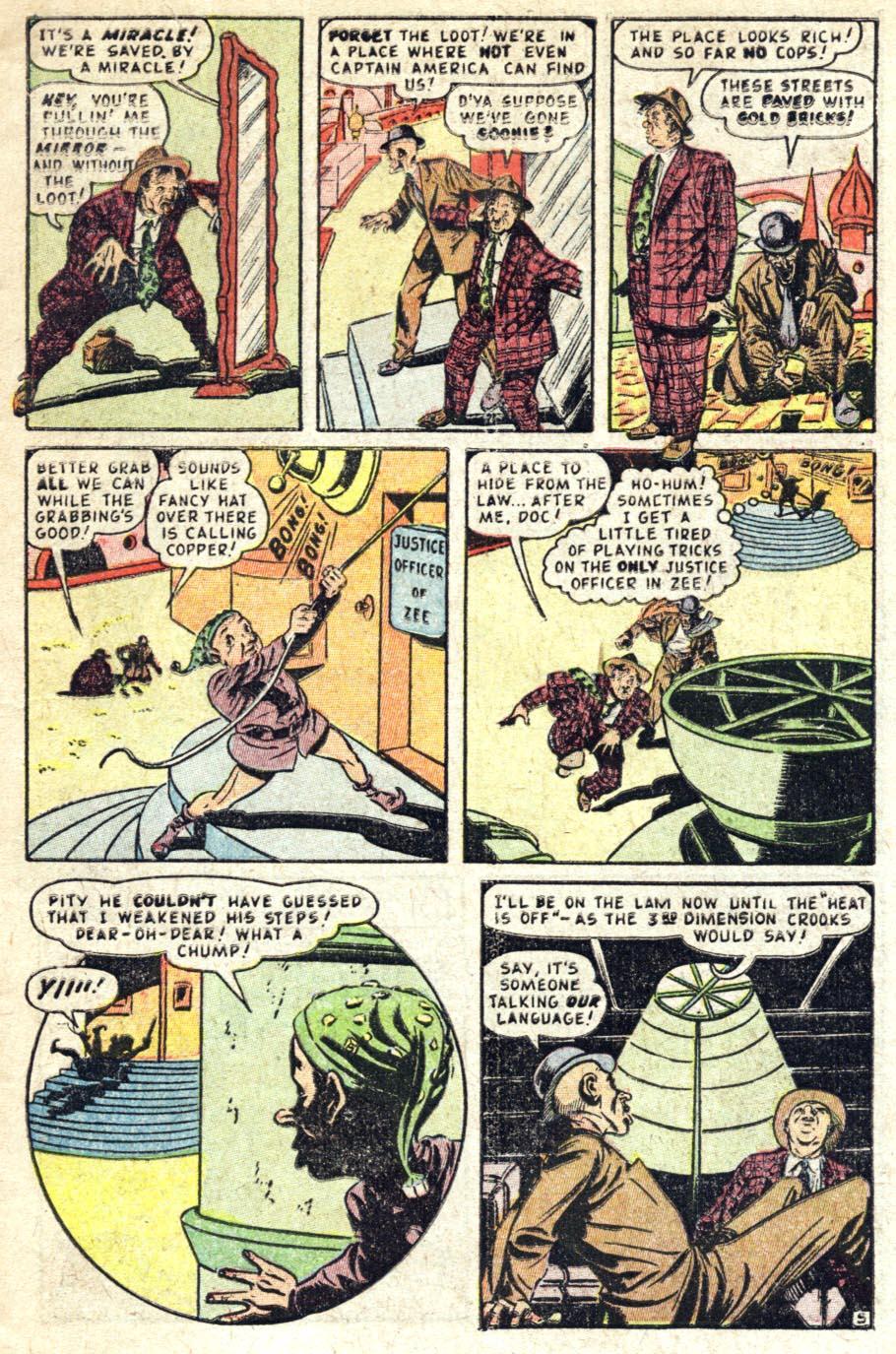 Read online Captain America Comics comic -  Issue #67 - 7