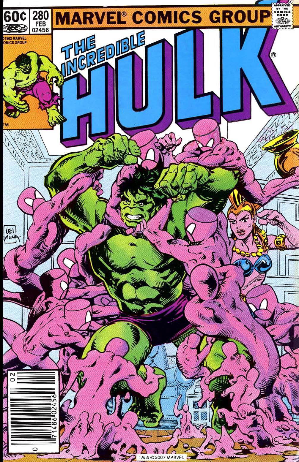 Read online The Incredible Hulk (1968) comic -  Issue #280 - 1