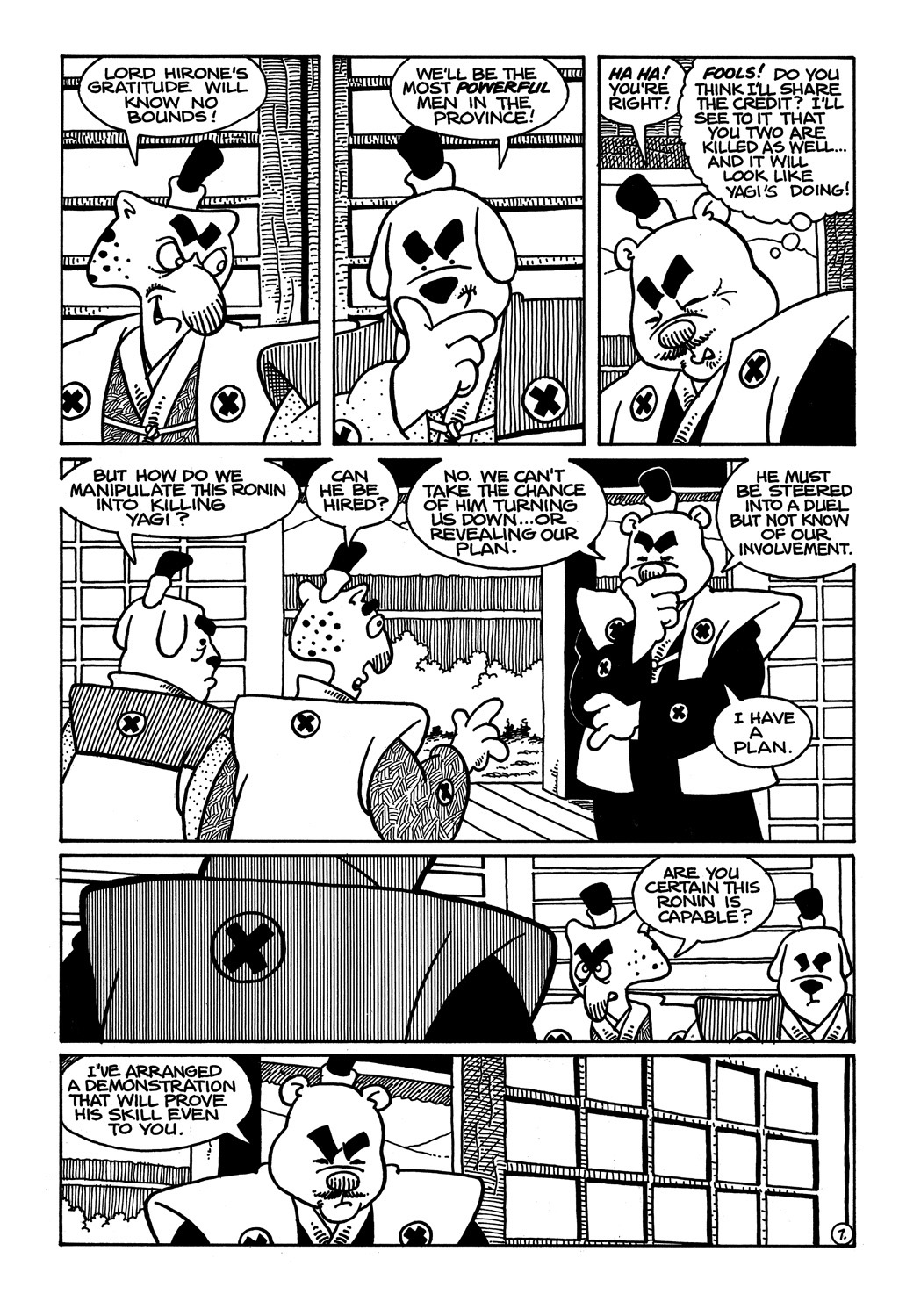 Read online Usagi Yojimbo (1987) comic -  Issue #24 - 9