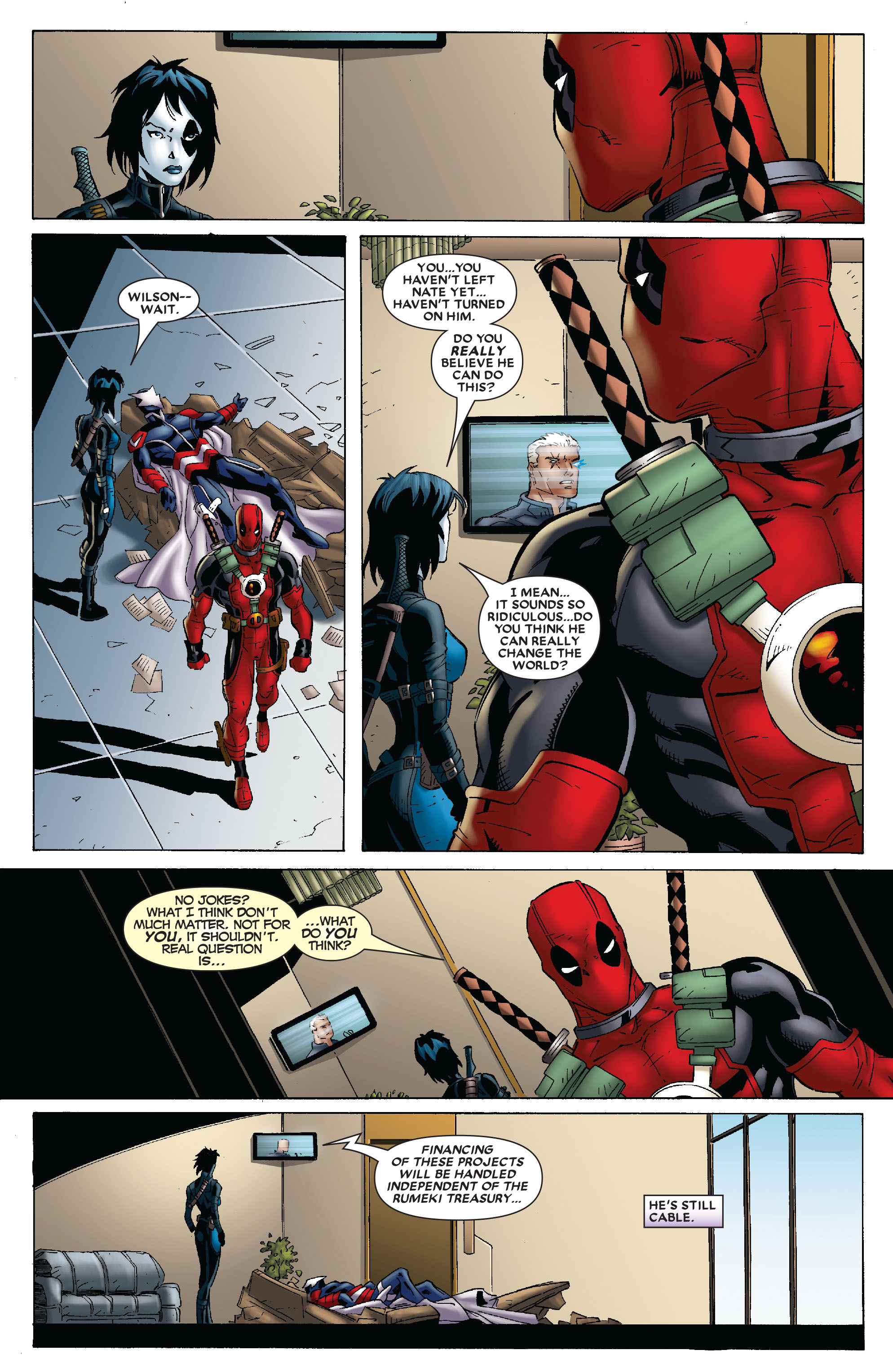 Read online Cable and Deadpool comic -  Issue #29 - 16