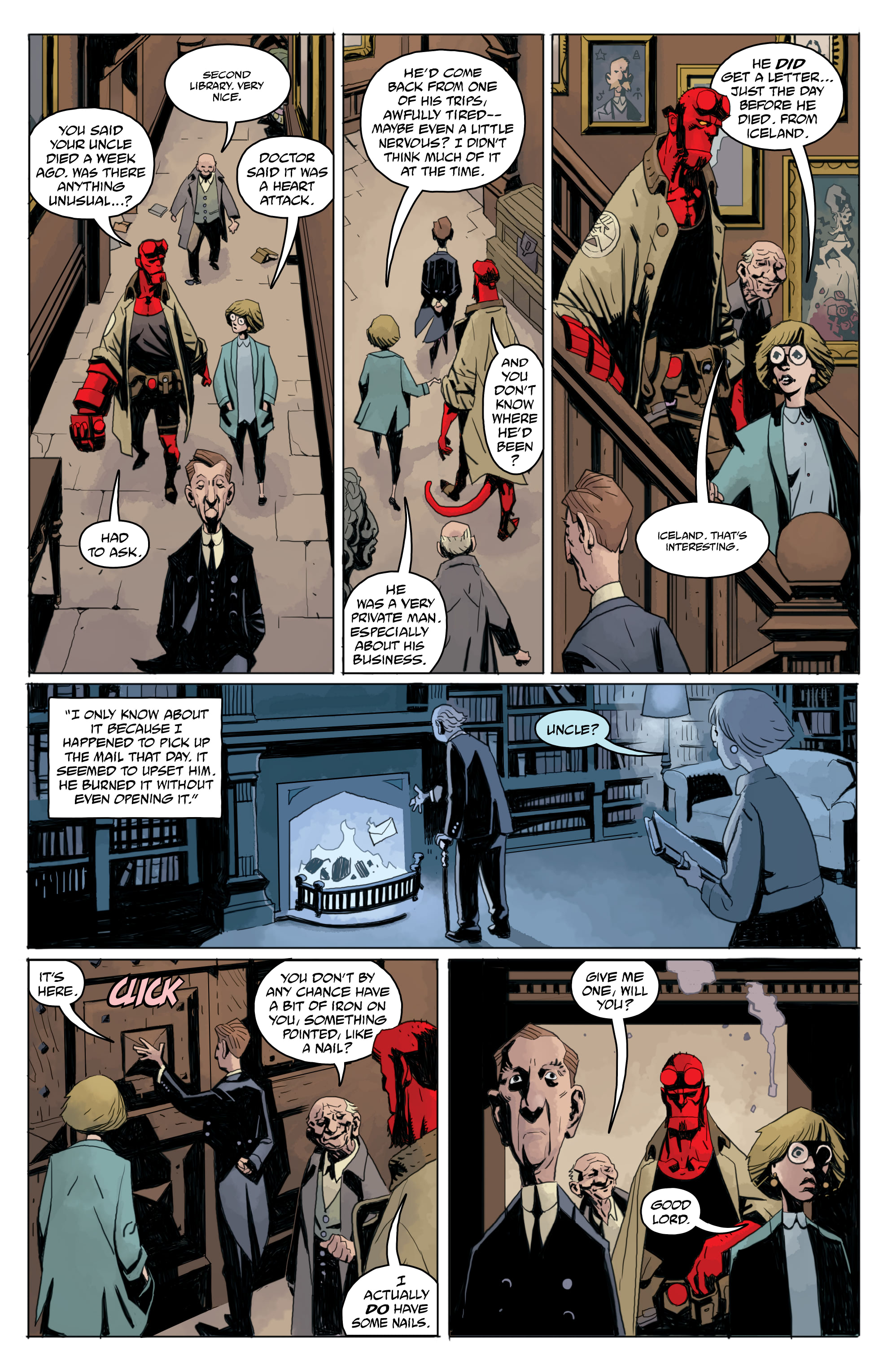Read online Hellboy and the B.P.R.D.: Her Fatal Hour comic -  Issue # Full - 23