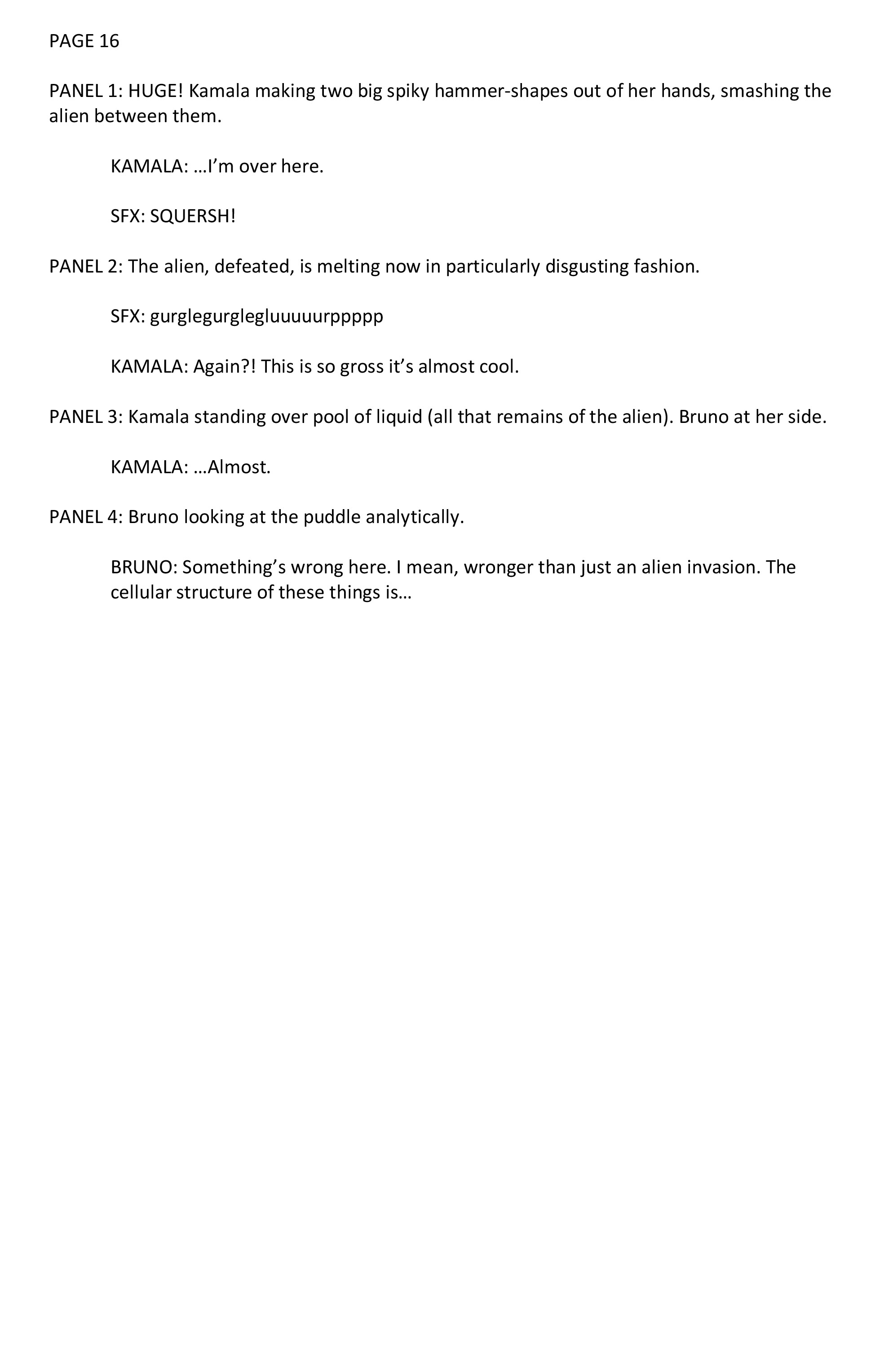 Read online Magnificent Ms. Marvel comic -  Issue # _Director 's Cut - 46