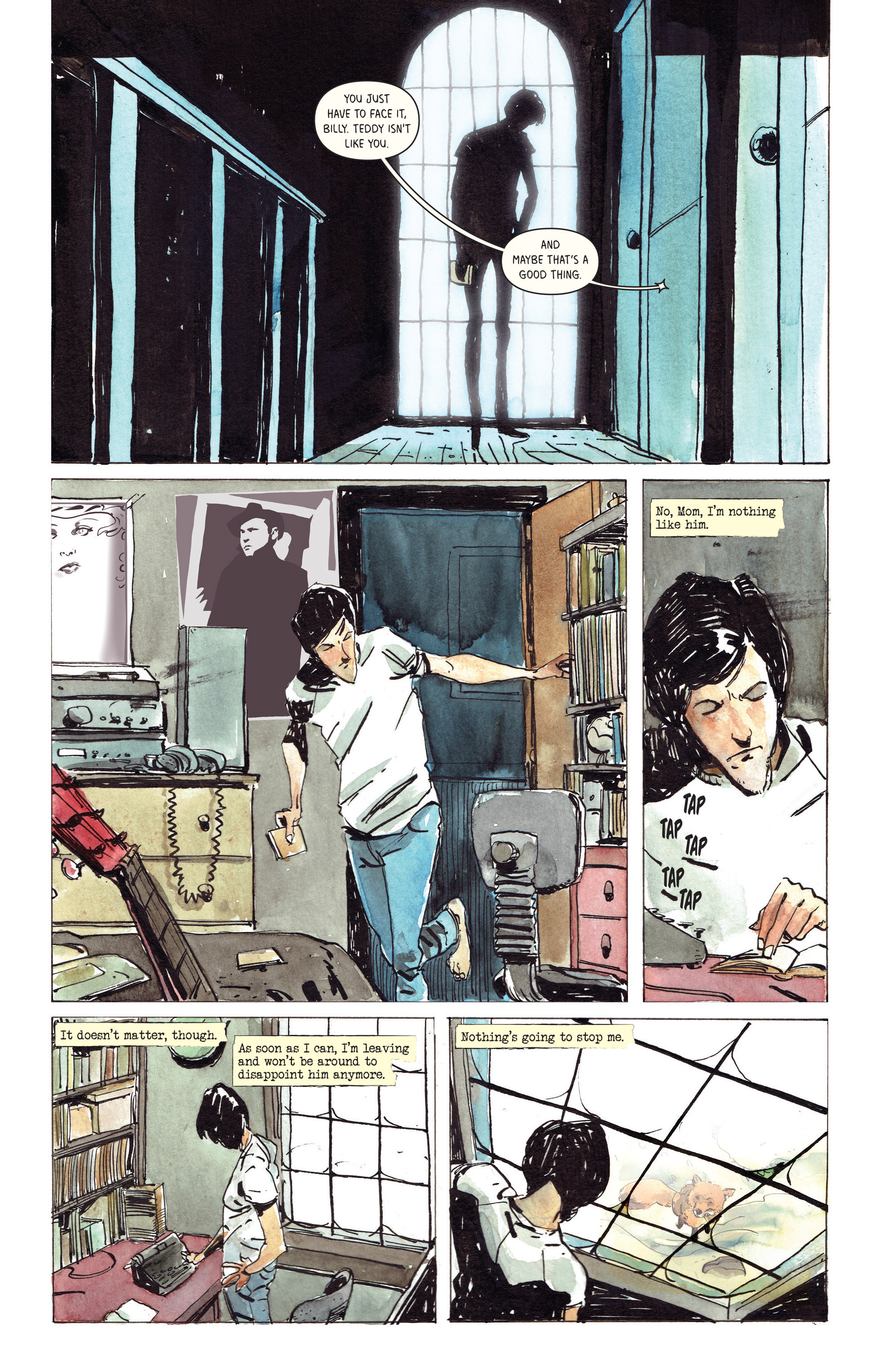 Read online Snow Blind comic -  Issue #1 - 6