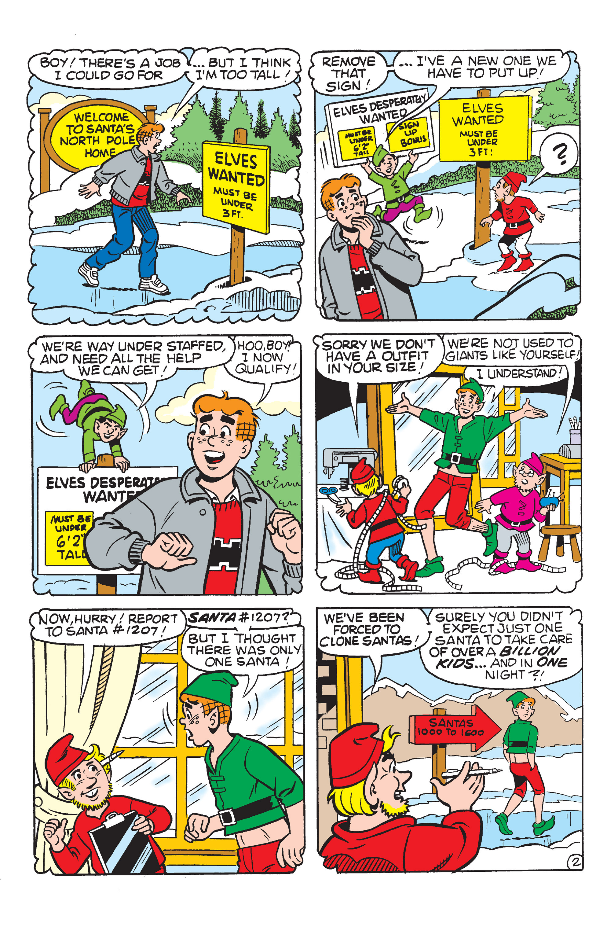 Read online Archie Meets Santa comic -  Issue # TPB - 77