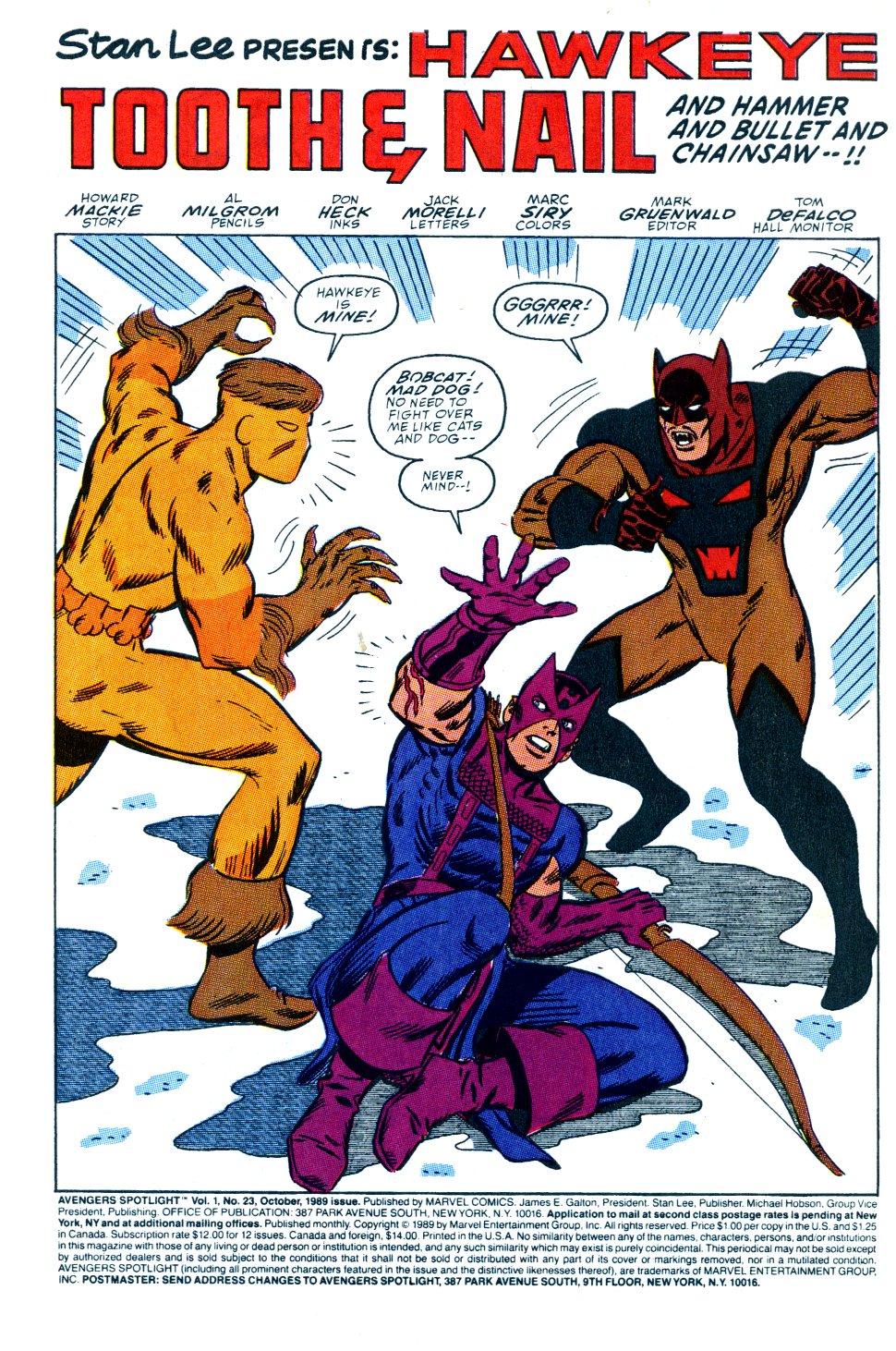 Read online Avengers Spotlight comic -  Issue #23 - 2