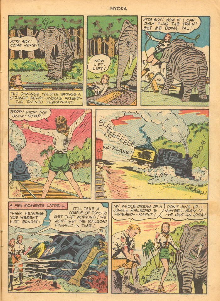 Read online Nyoka the Jungle Girl (1945) comic -  Issue #11 - 15