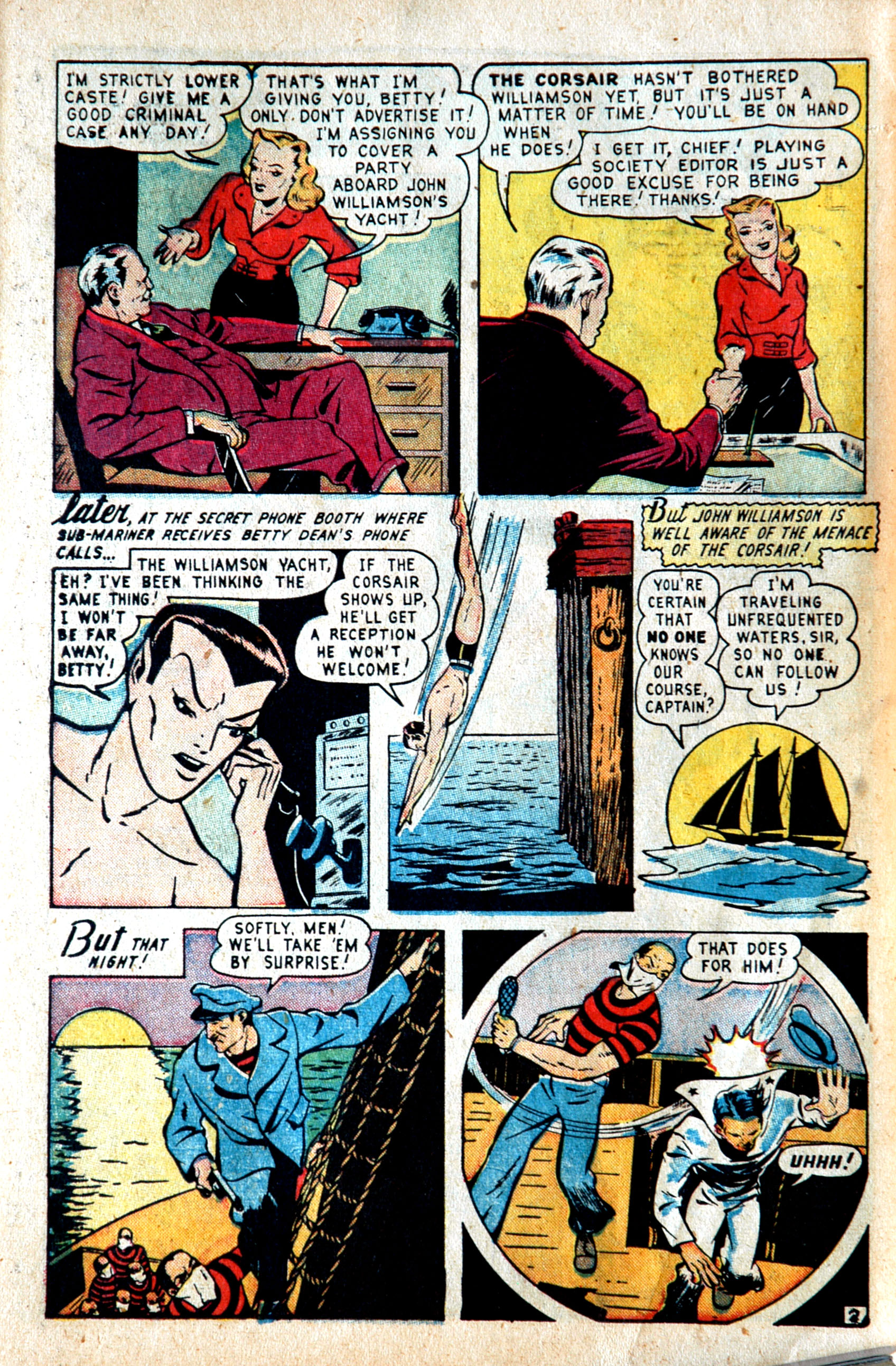 Read online Blonde Phantom Comics comic -  Issue #13 - 30