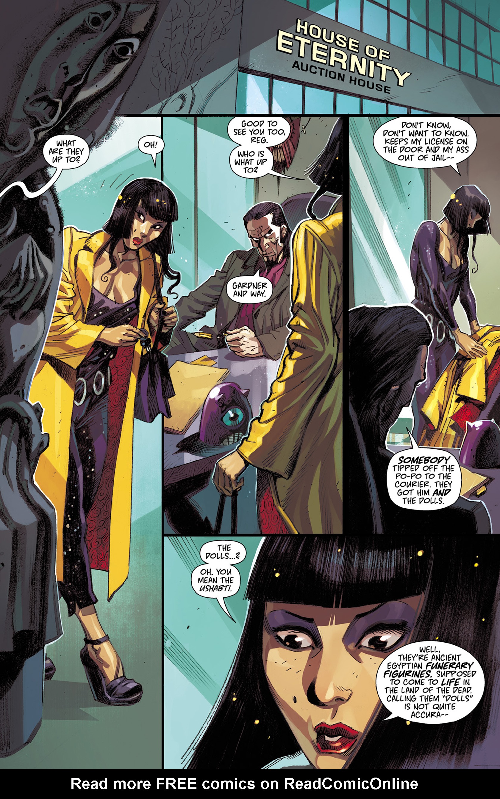 Read online Resurrectionists comic -  Issue #5 - 9