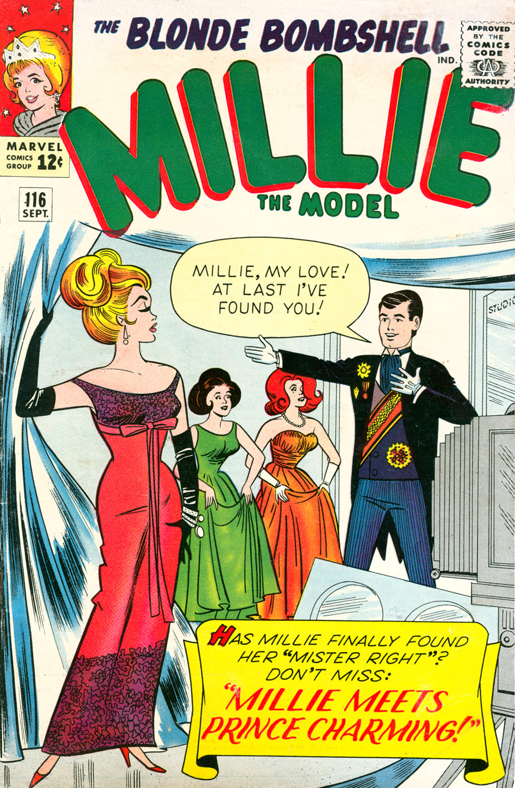 Read online Millie the Model comic -  Issue #116 - 1