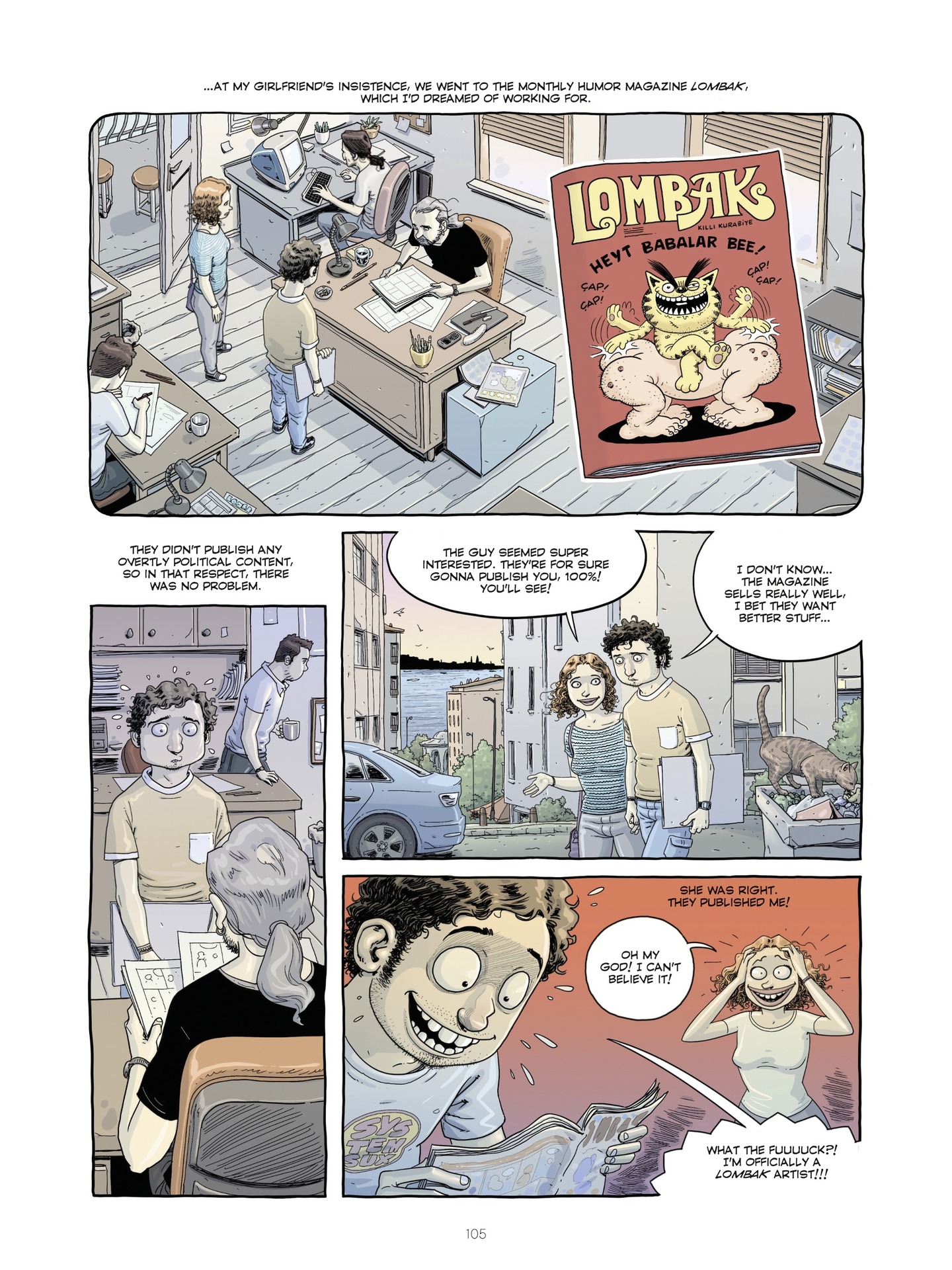 Read online Drawing On The Edge: Chronicles From Istanbul comic -  Issue # TPB (Part 2) - 5