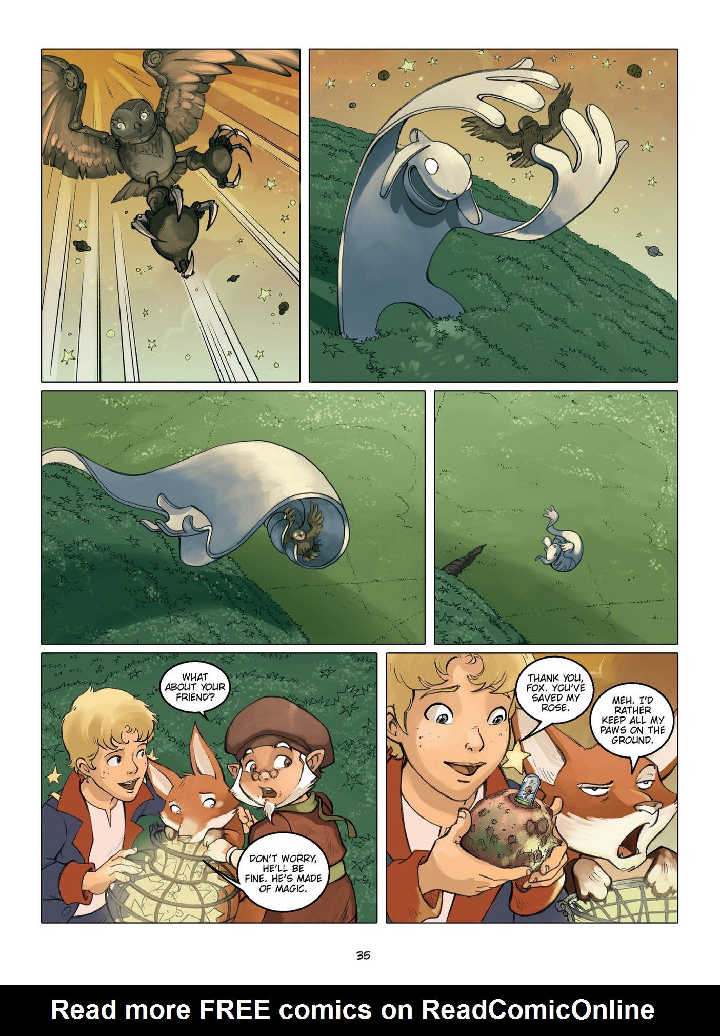 Read online The Little Prince comic -  Issue #5 - 39