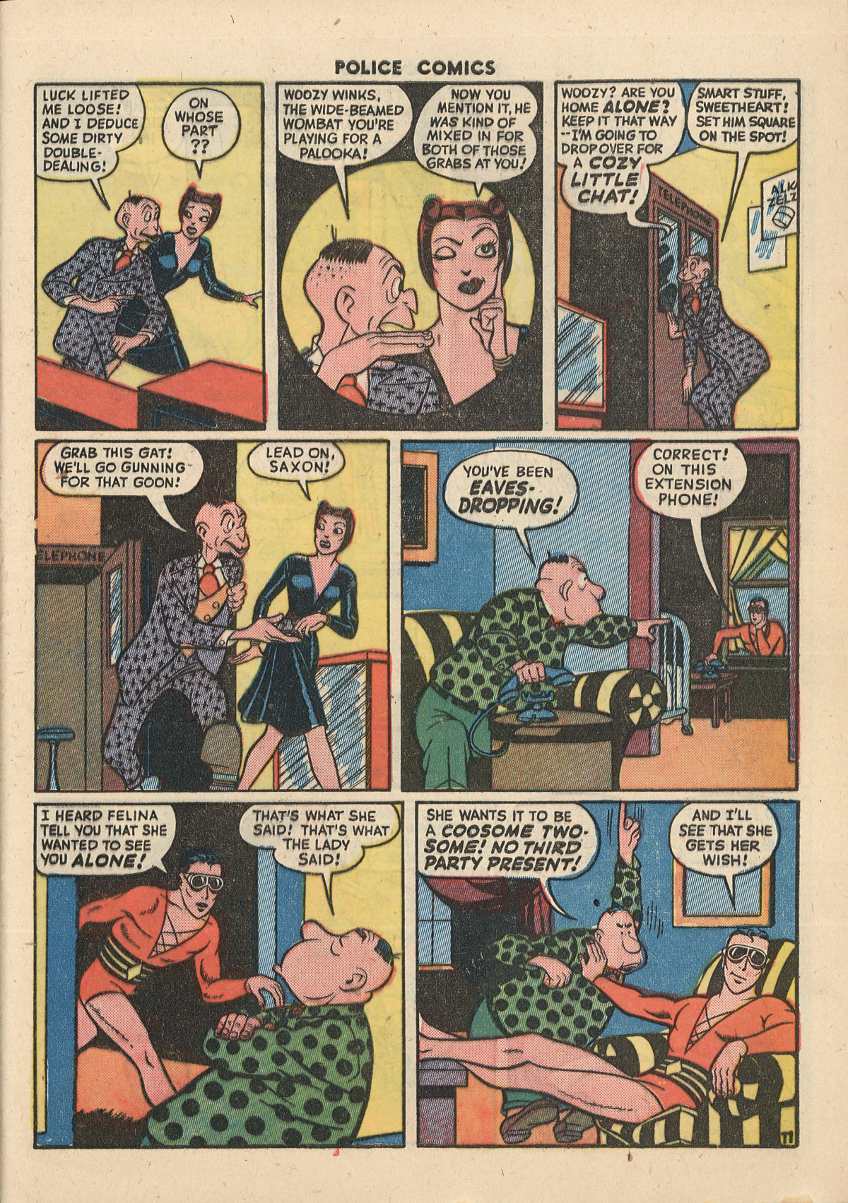 Read online Police Comics comic -  Issue #37 - 13