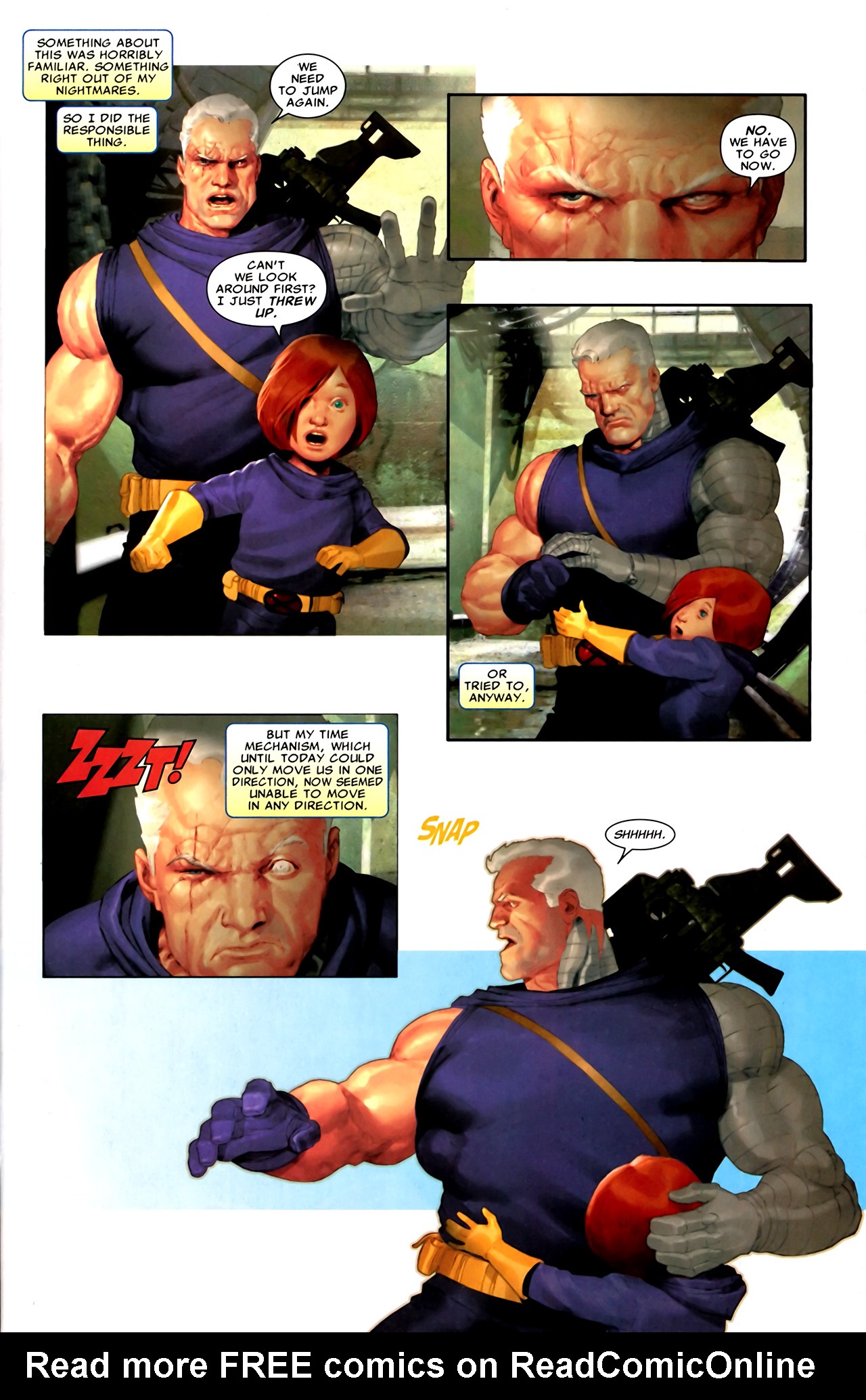 Read online Cable (2008) comic -  Issue #12 - 23